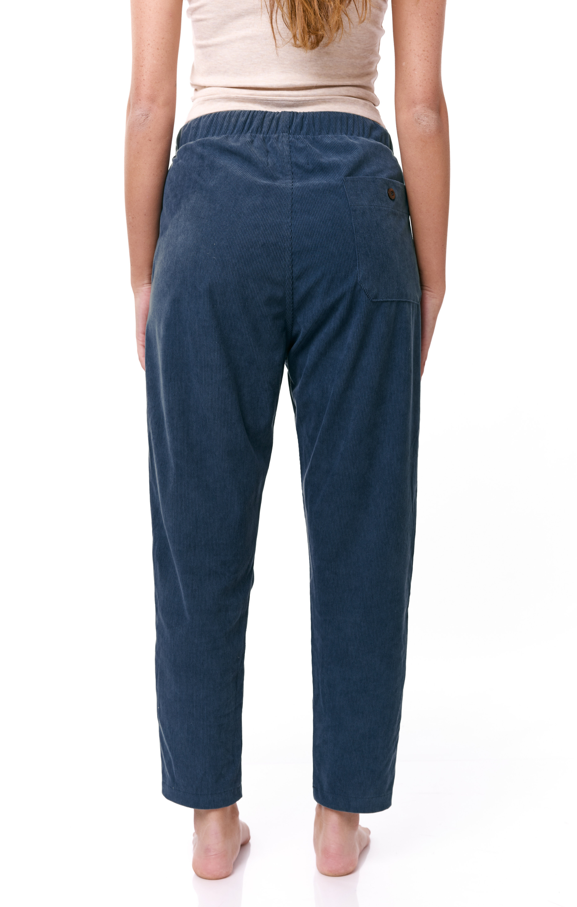 Blue - Corduroy Long Pants