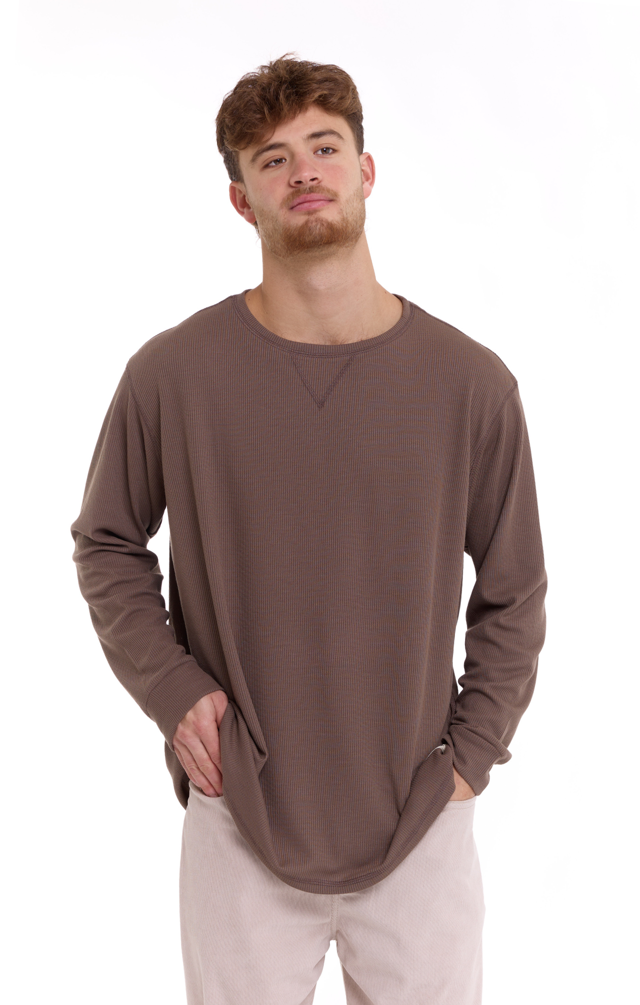 Moka - Waffle Long Shirt