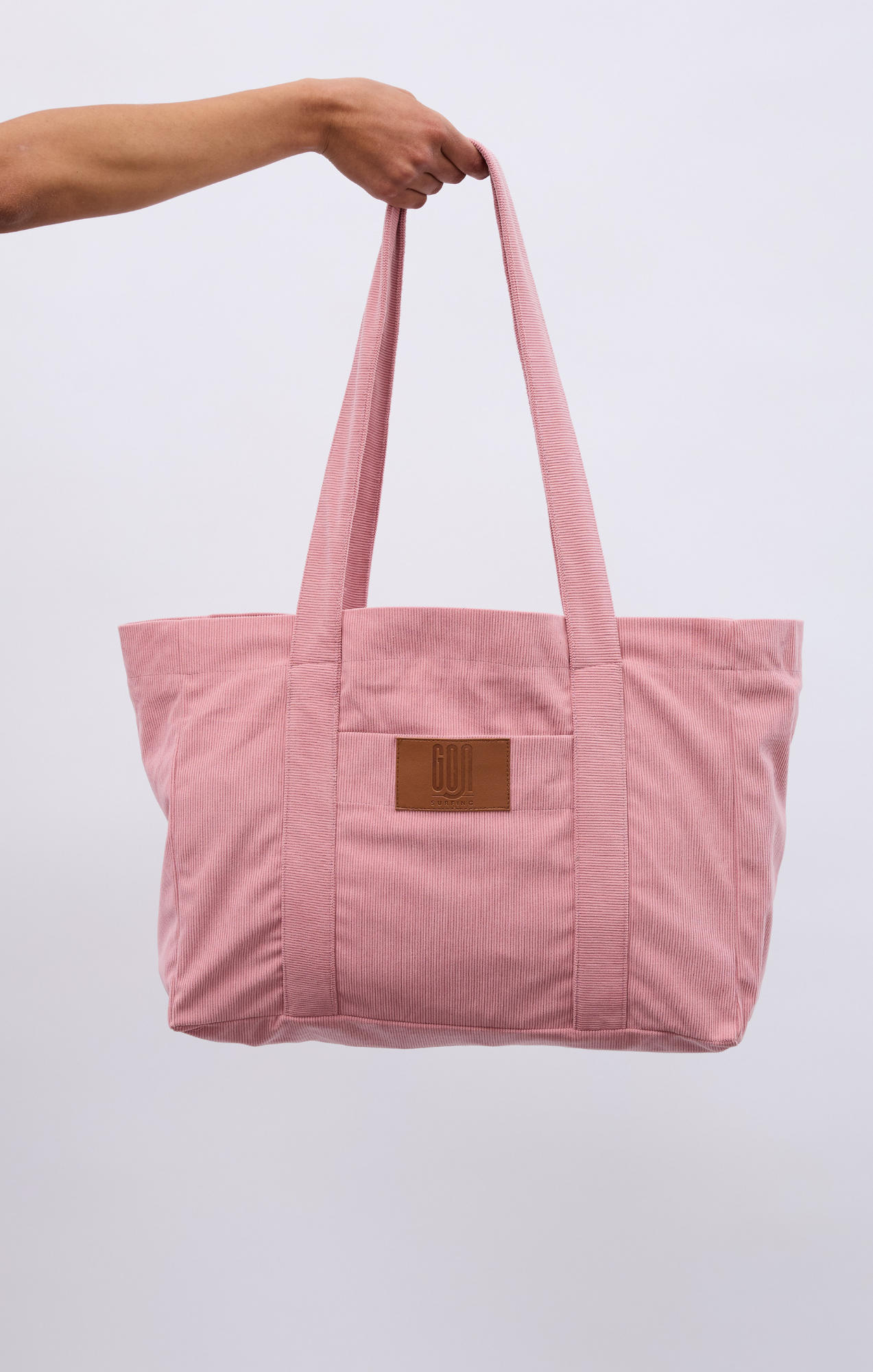 Pink  - Corduroy Bag
