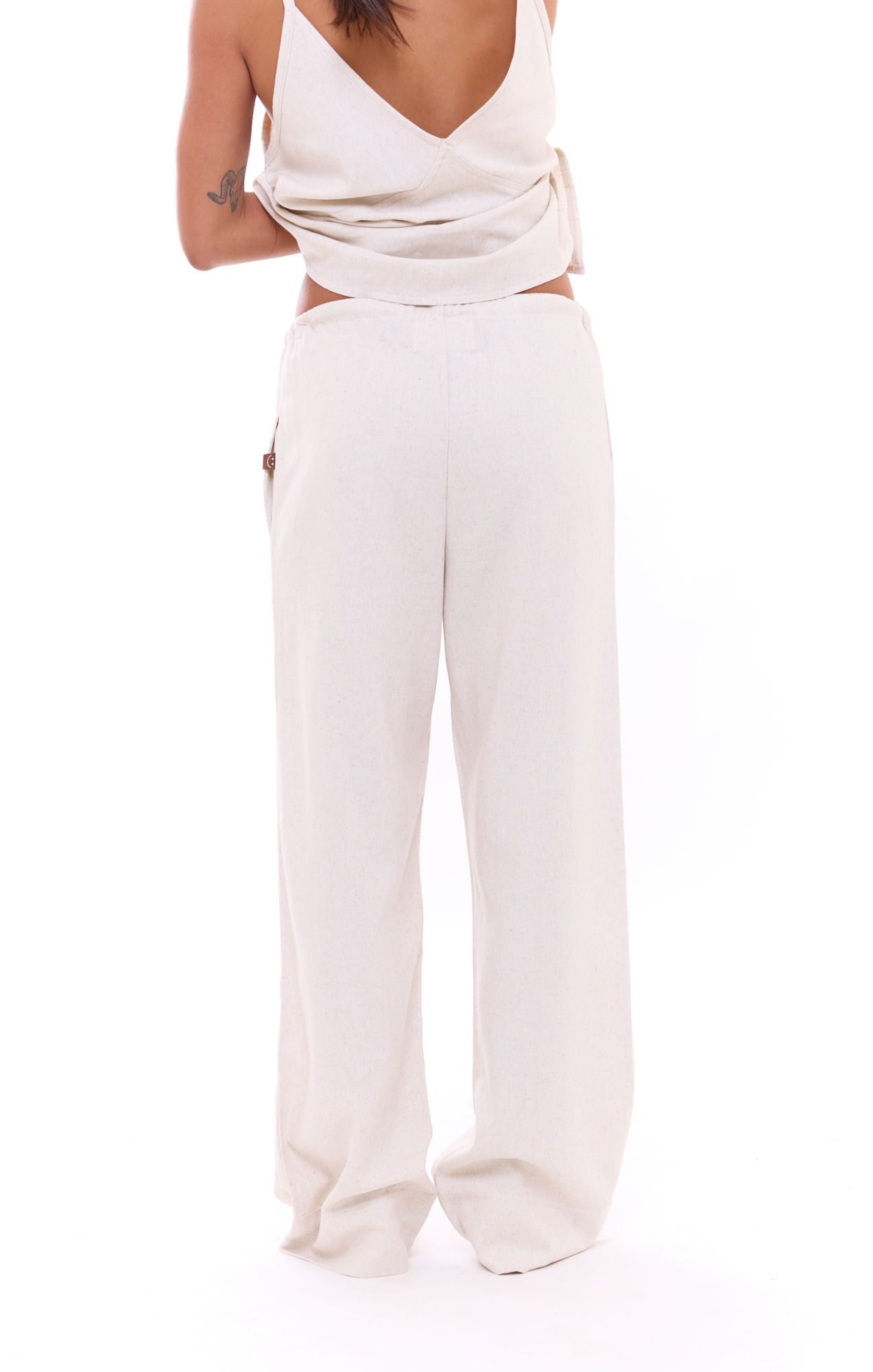 Natural Light - Woman Linen Long Pants