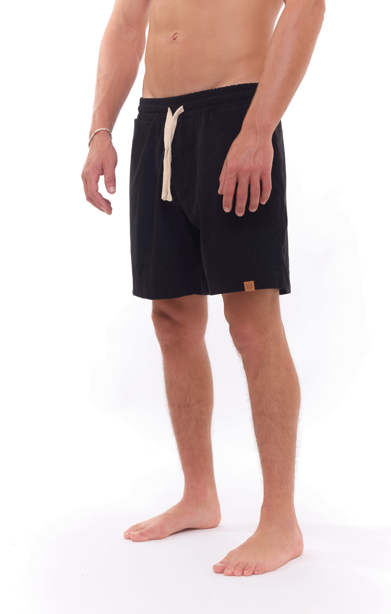 Black - Corduroy Shorts