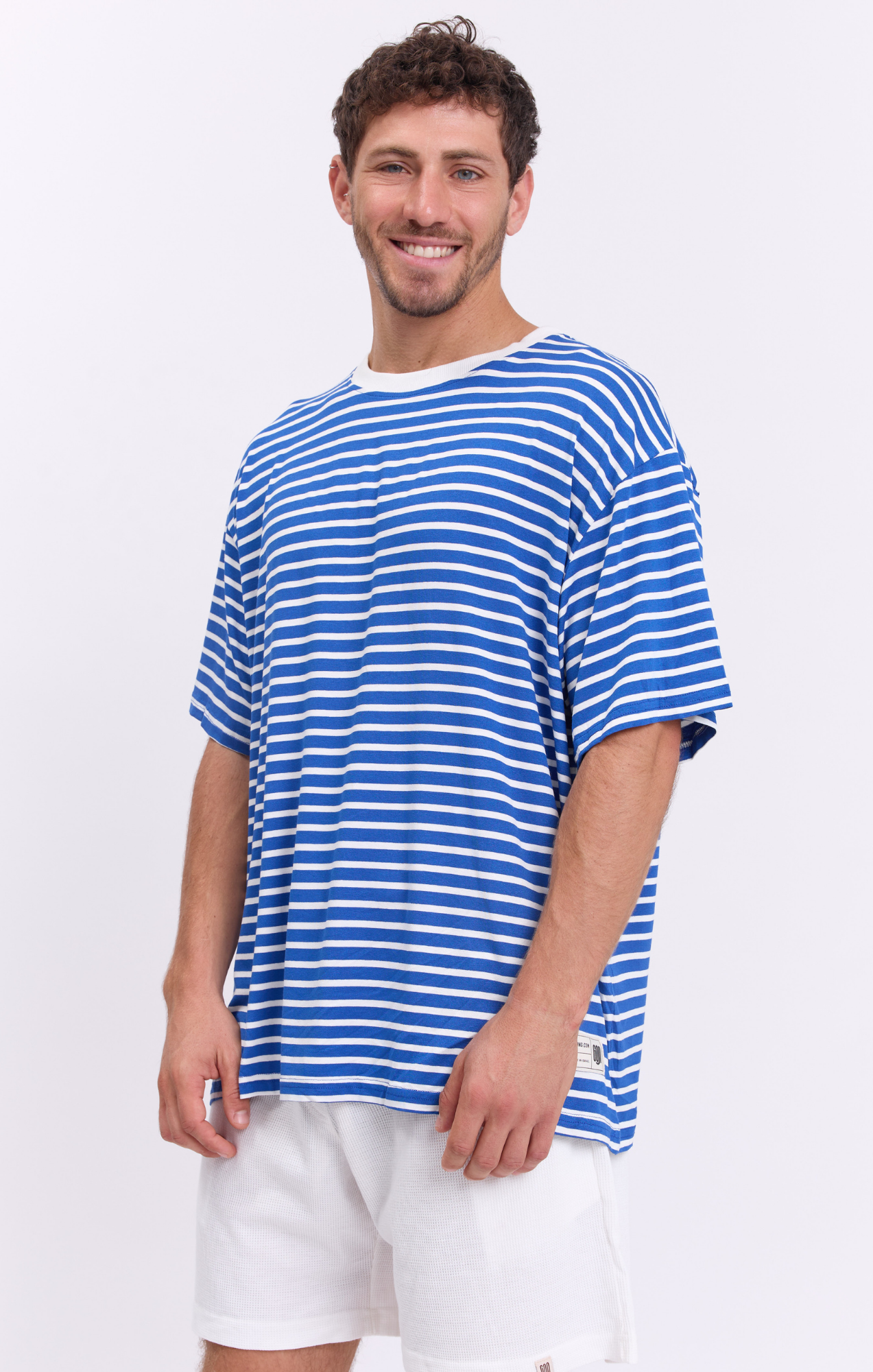 Blue Stripes - Oversize T-Shirt
