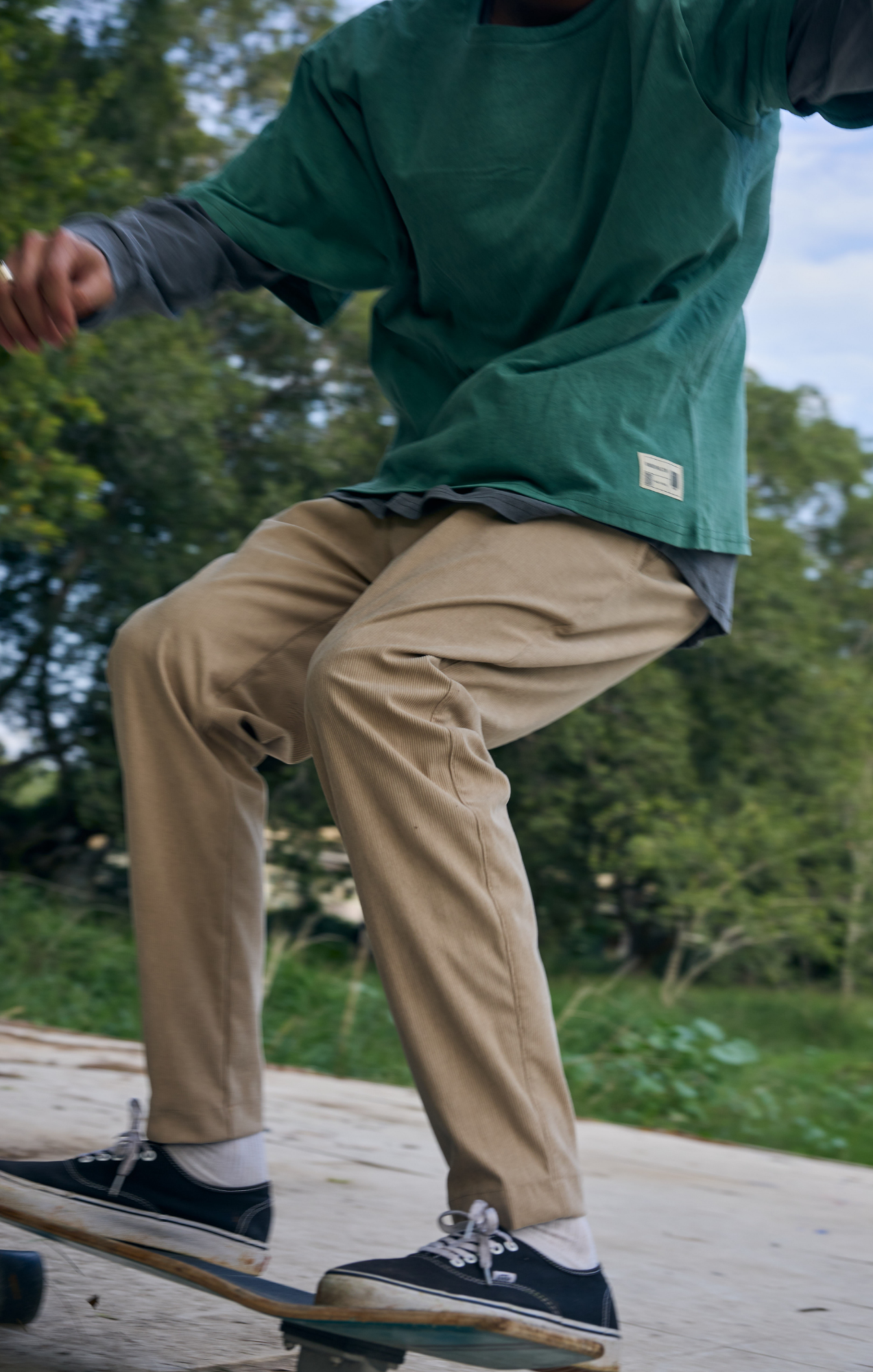 Stone  - Corduroy Long Pants