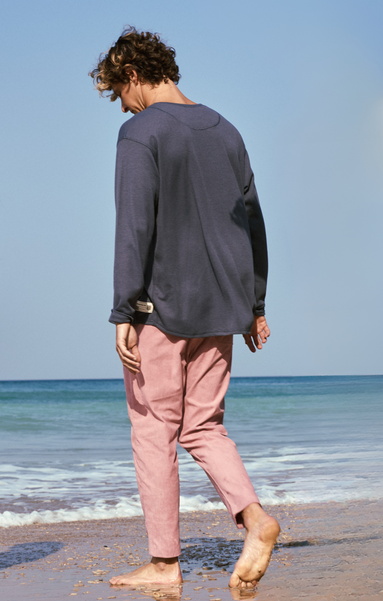 Pink  - Corduroy Long Pants