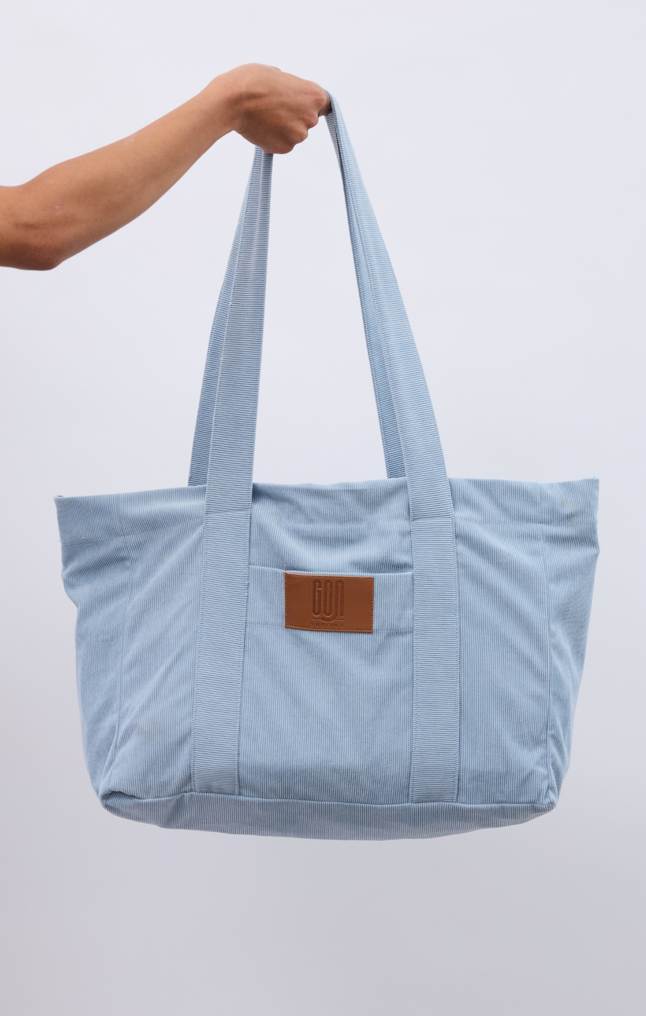Light Blue - Corduroy Bag