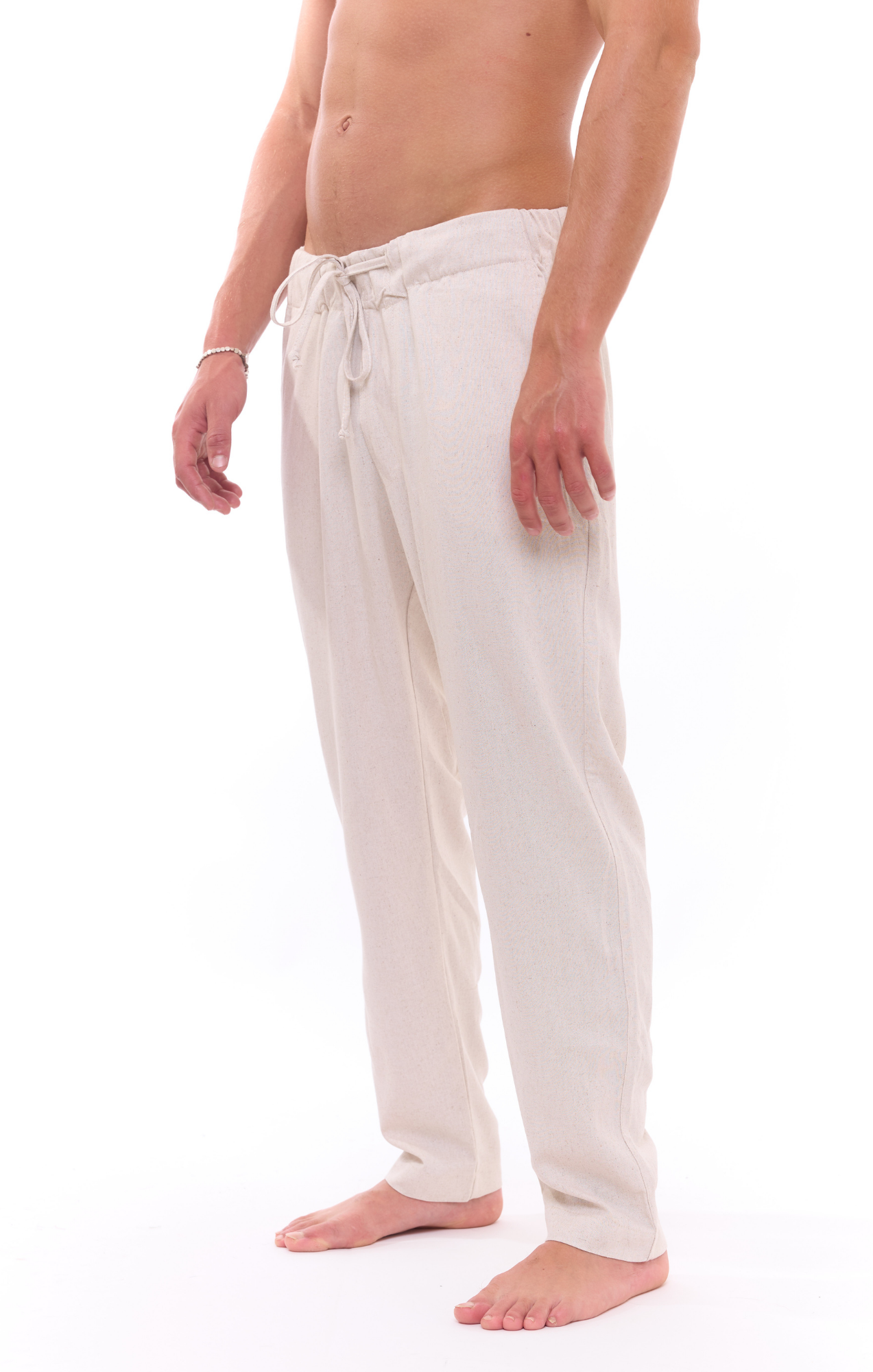 Natural Light - Linen Long Pants