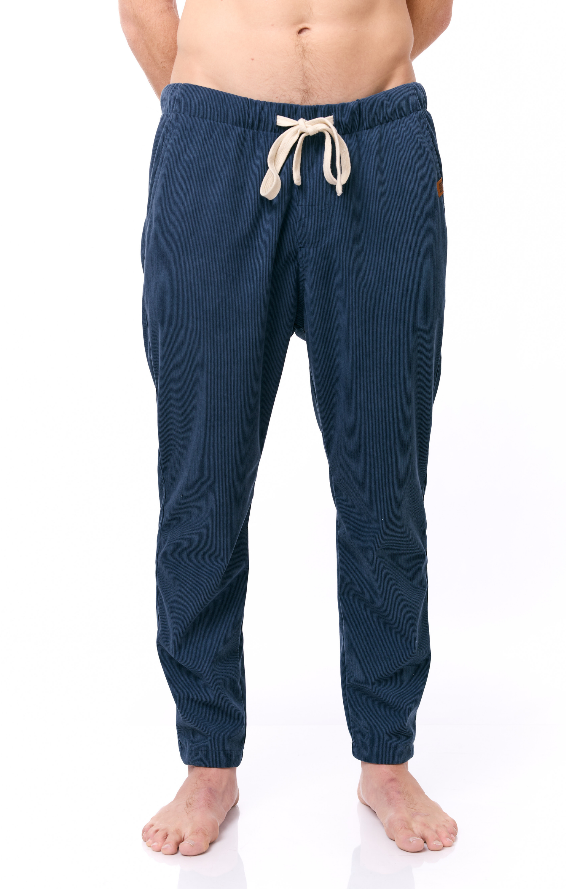 Blue - Corduroy Long Pants