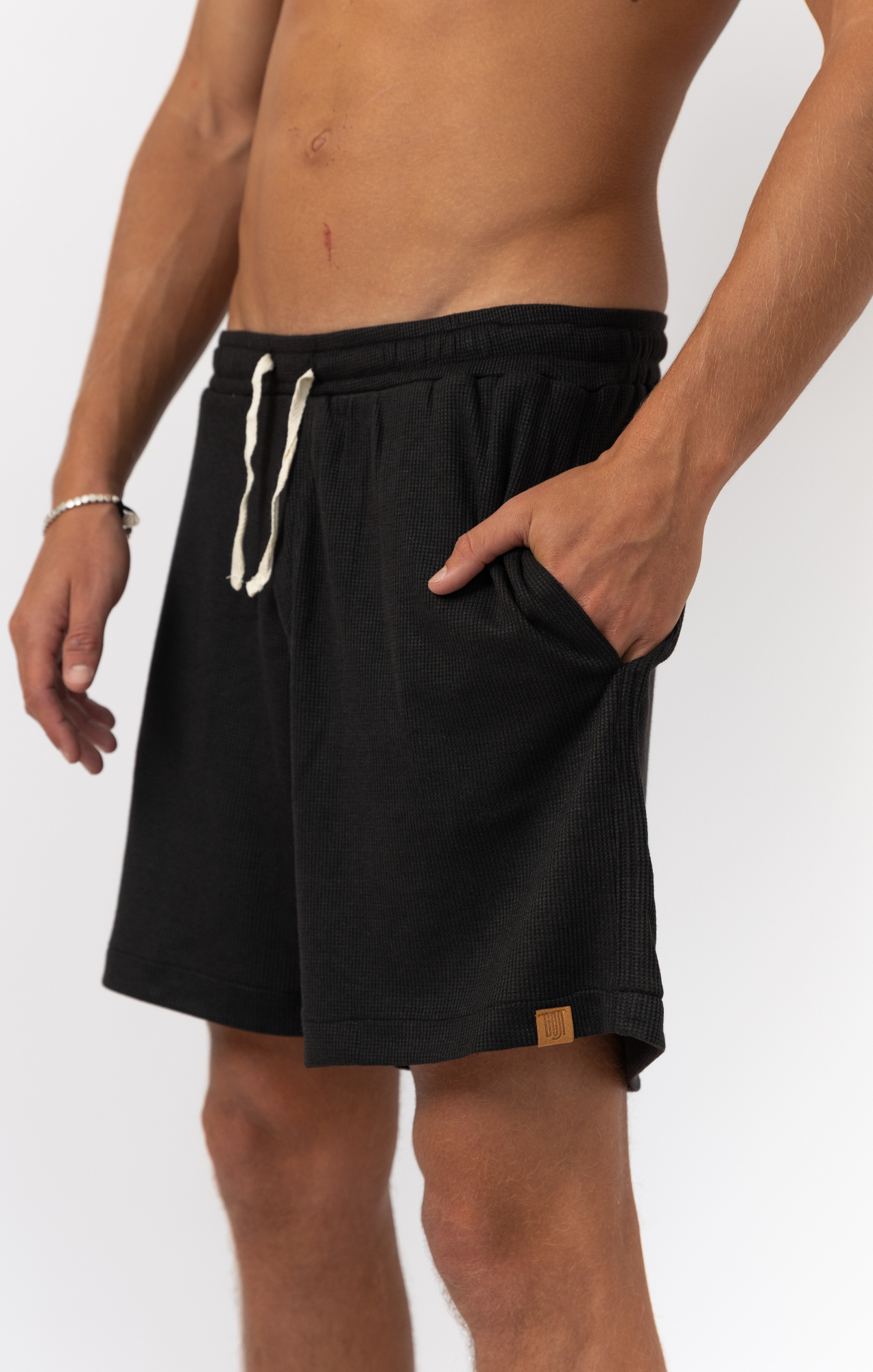 Black - Waffle Uniswx Shorts