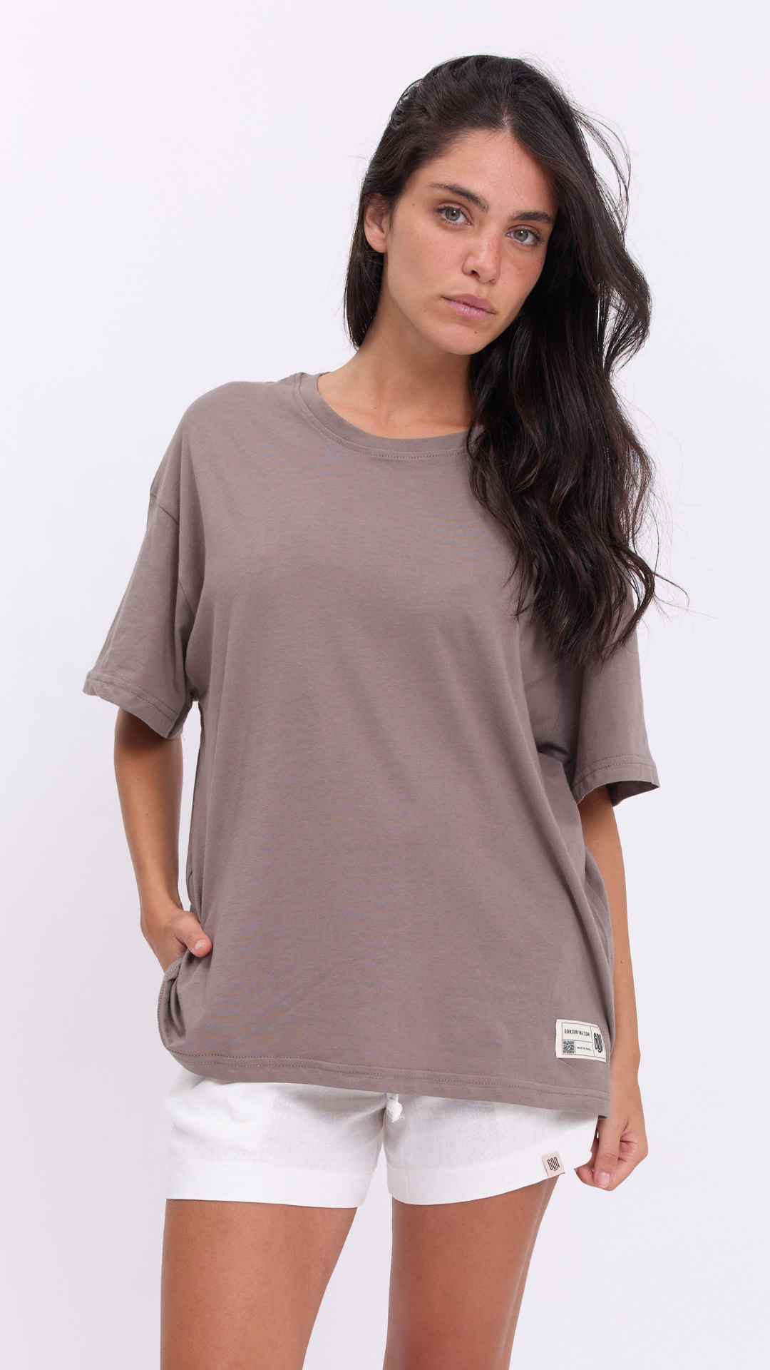 Basic Camel - Oversize T-Shirt