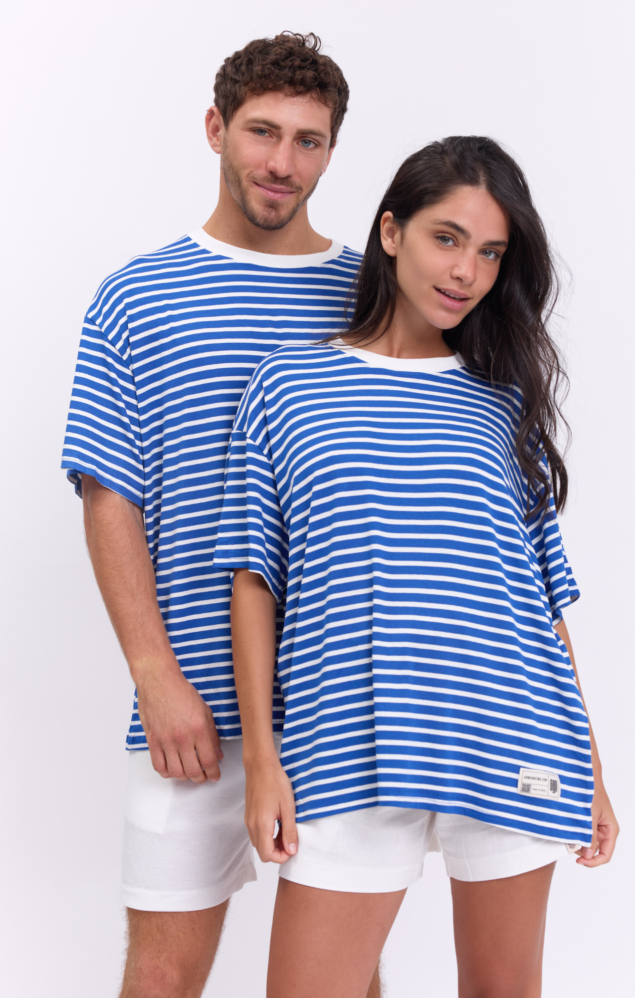 Blue Stripes - Oversize T-Shirt