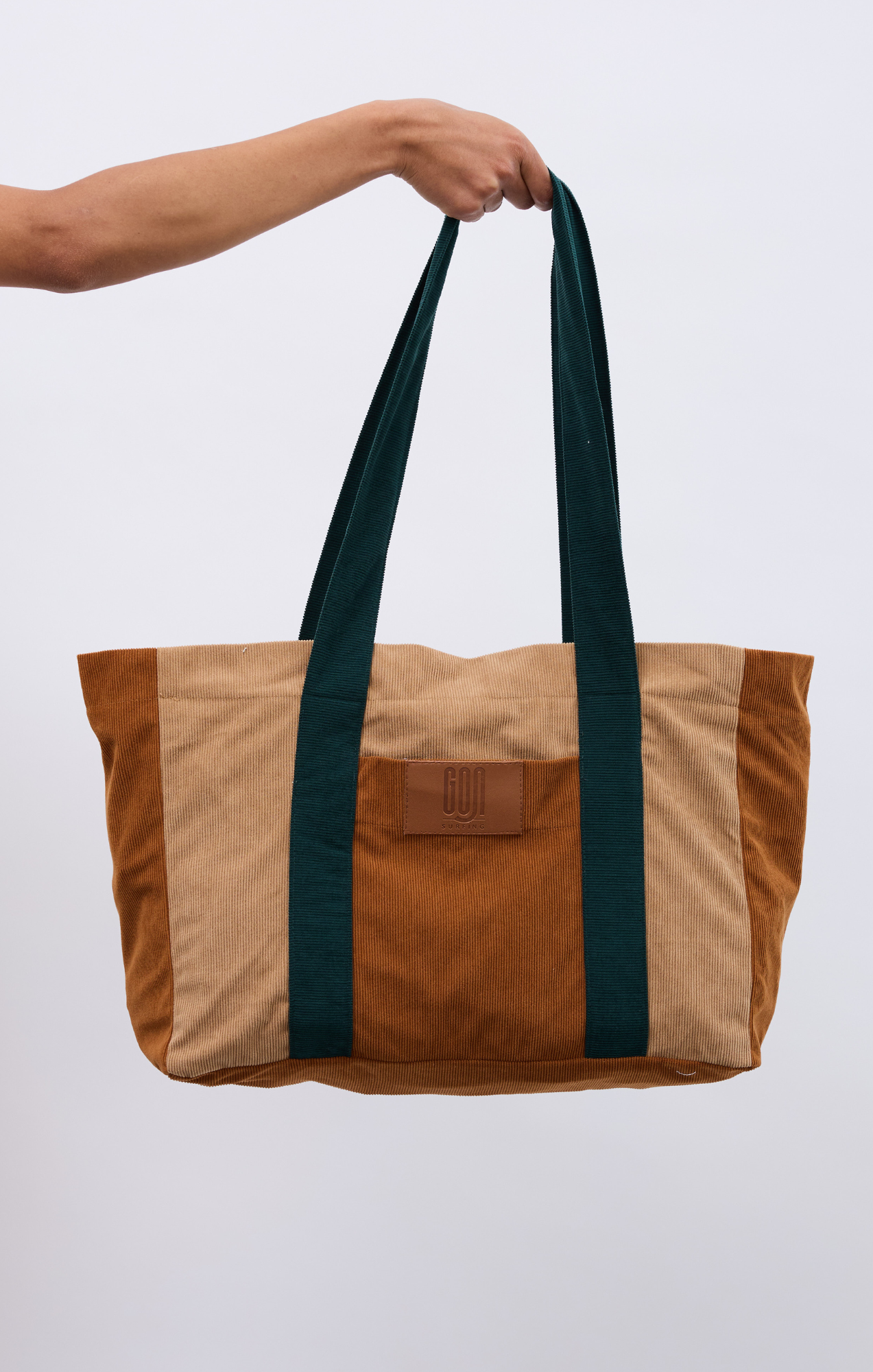 Mix green  - Corduroy Bag