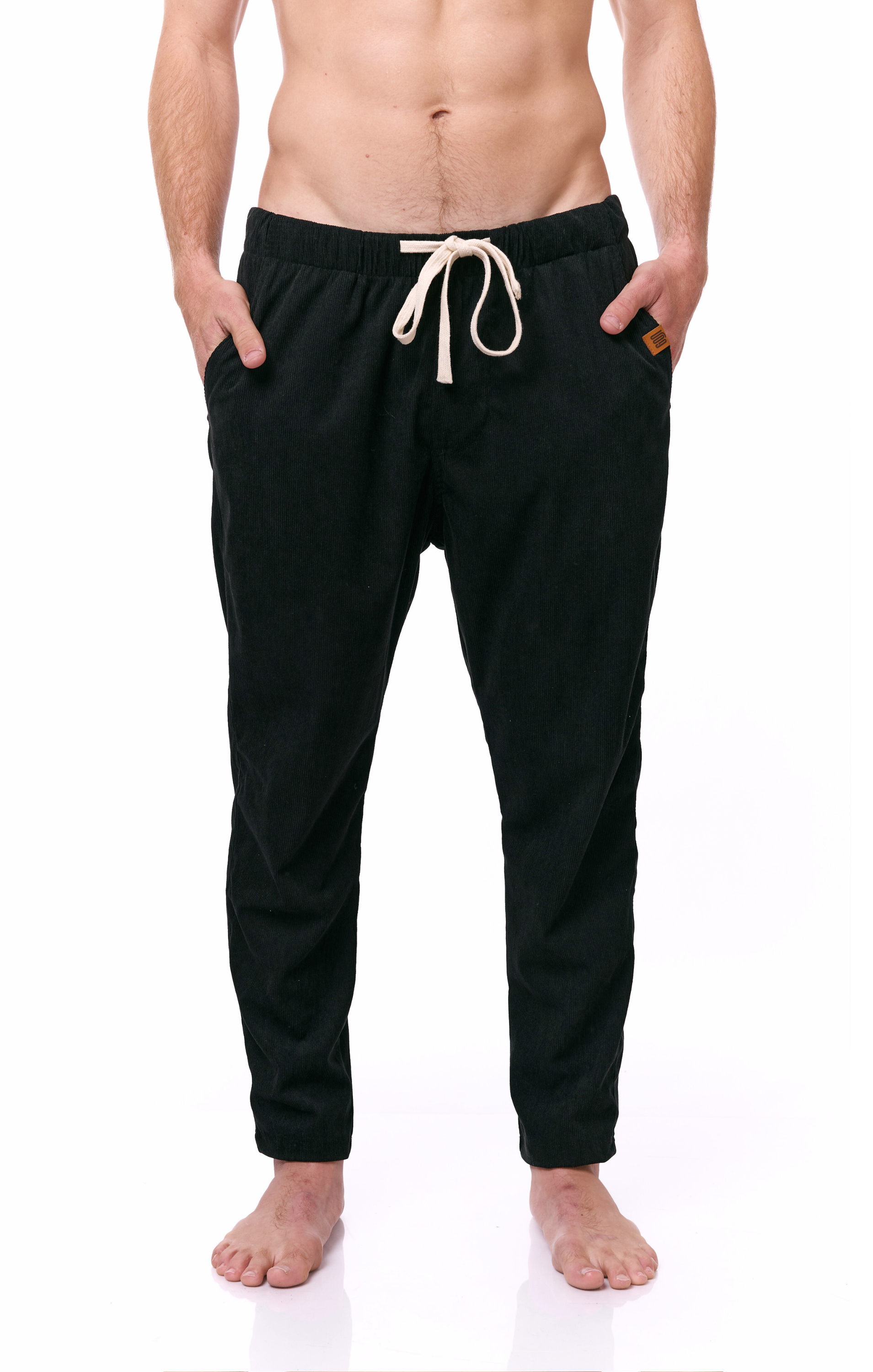 Black - Corduroy Long Pants