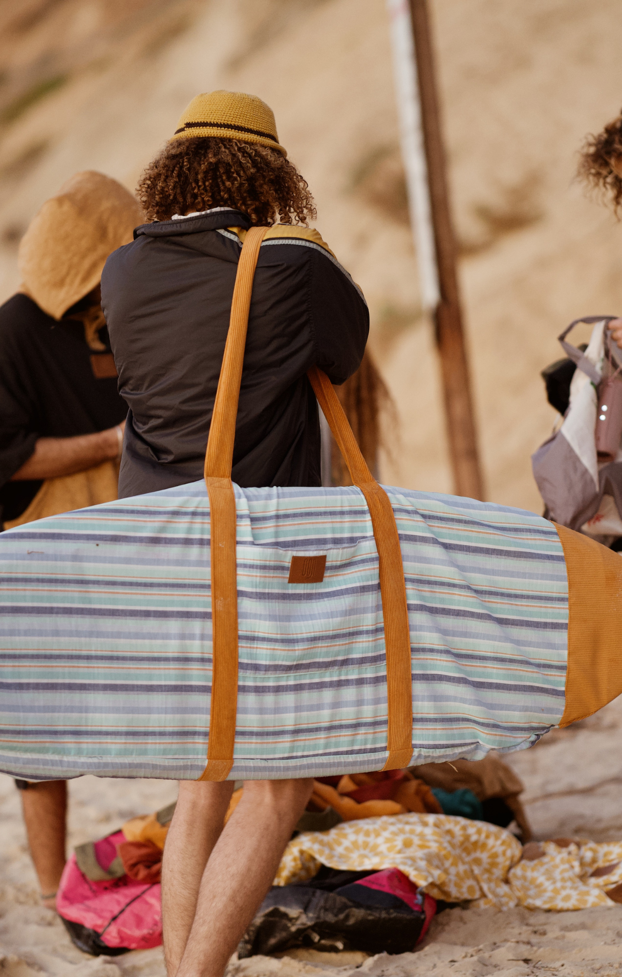 Ocean Stripes- Surfboard Bag