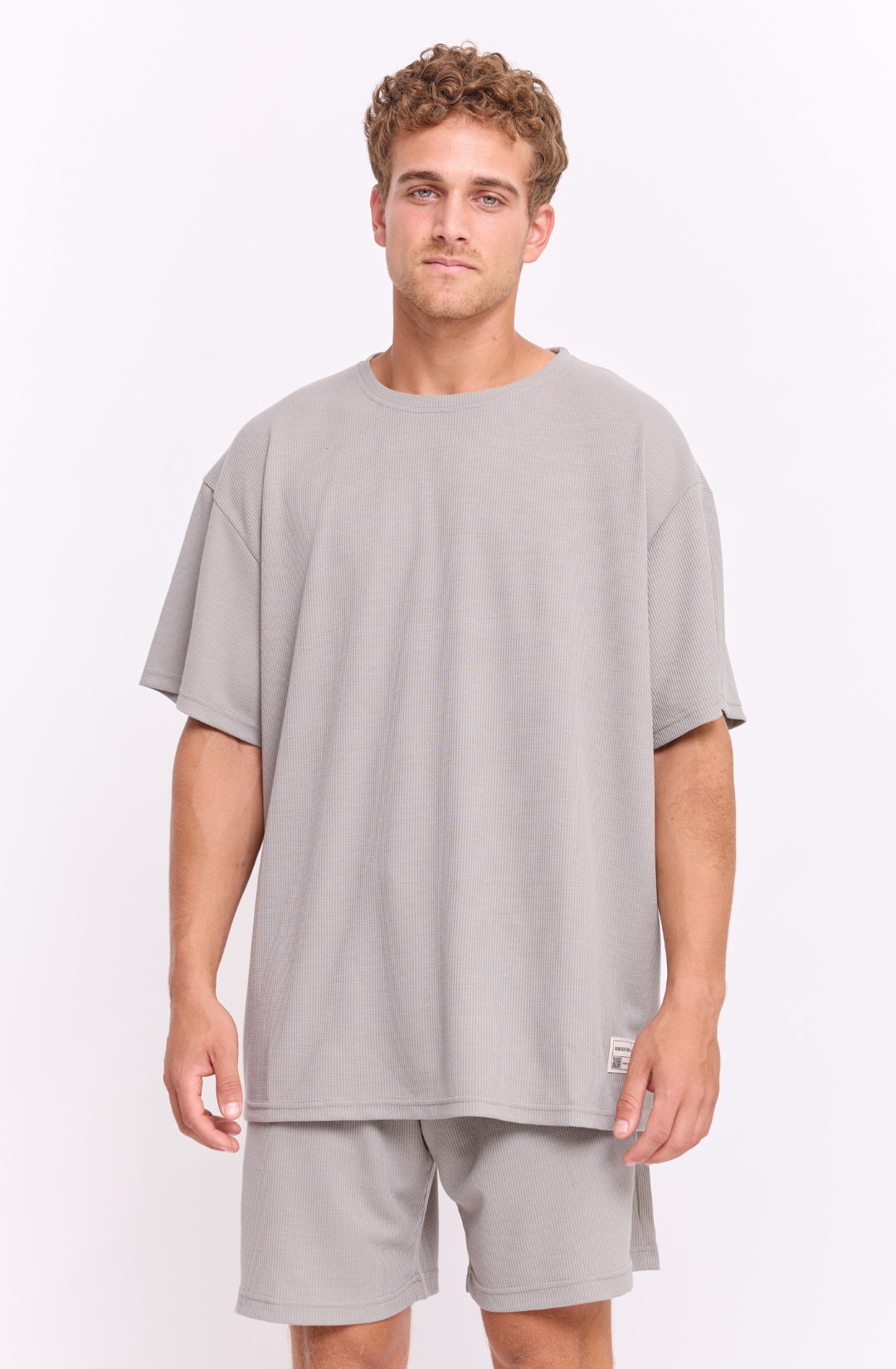 Khaki - Waffle T-Shirt