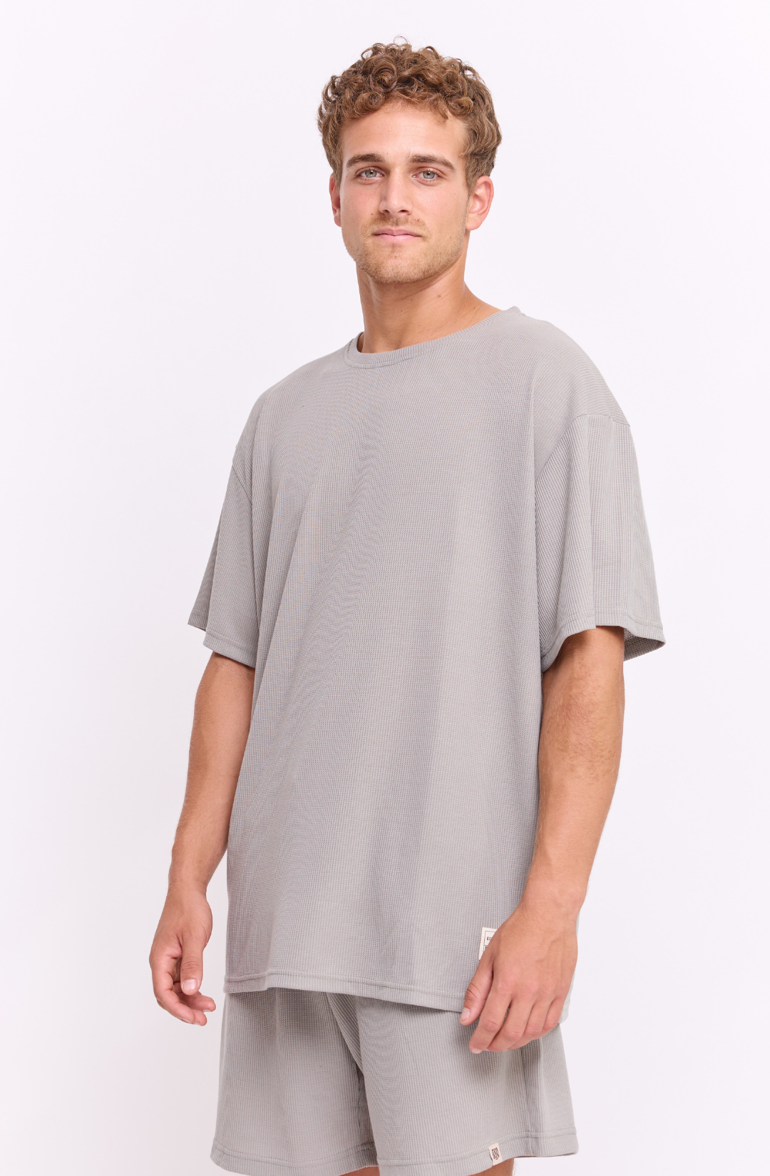 Khaki - Waffle T-Shirt