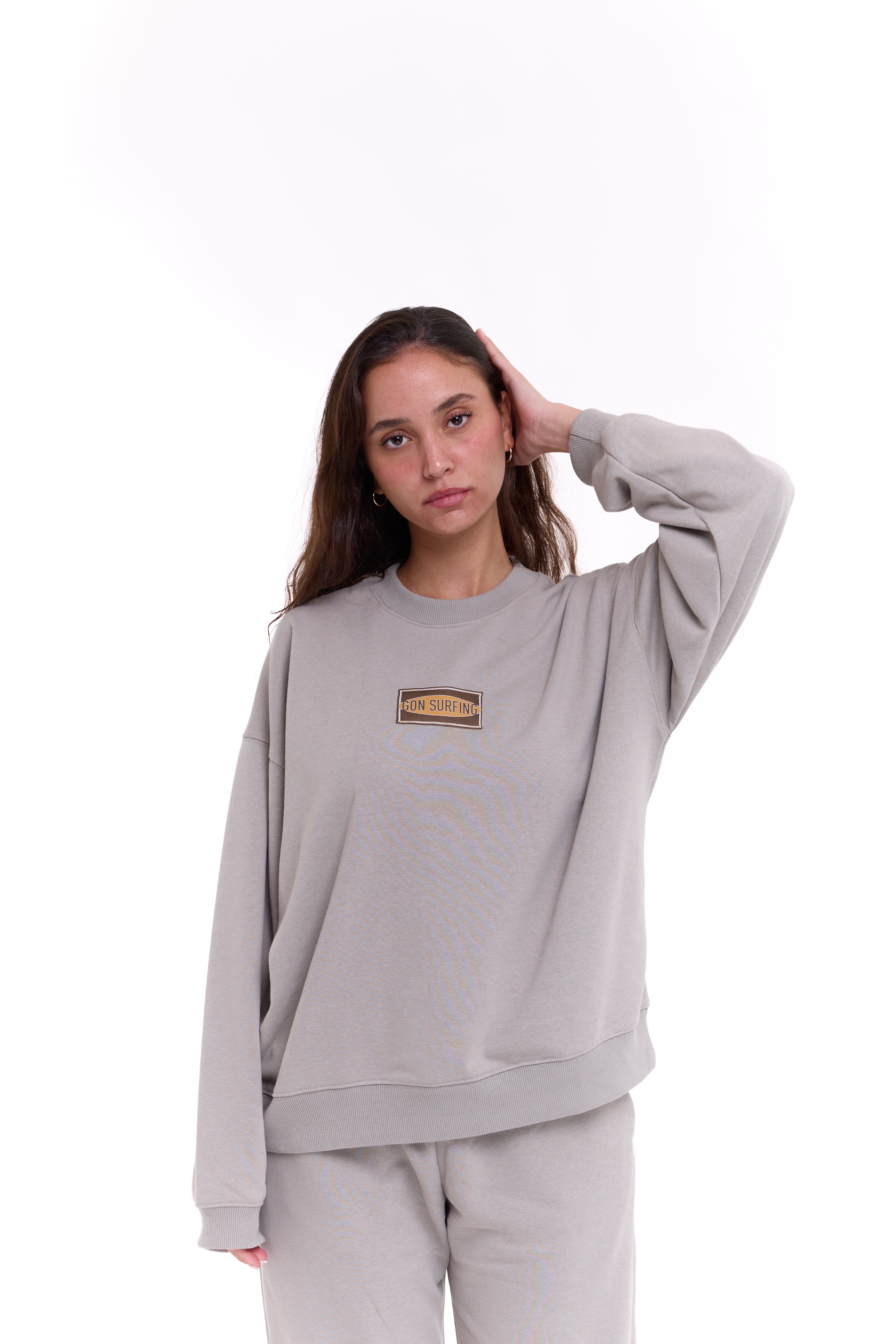 Oversize sweatshirt- vintage logo