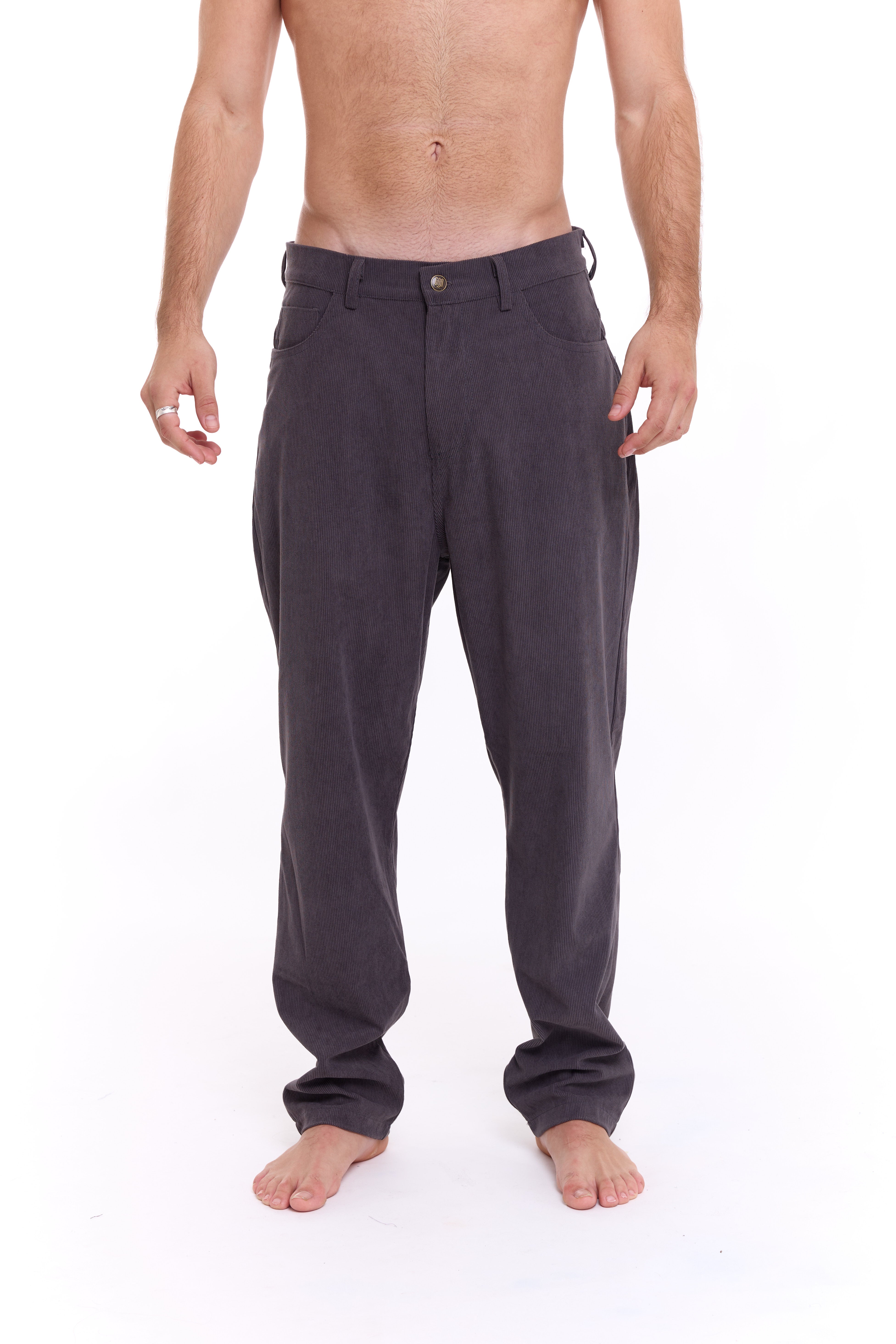 Baggy - corduroy long pants