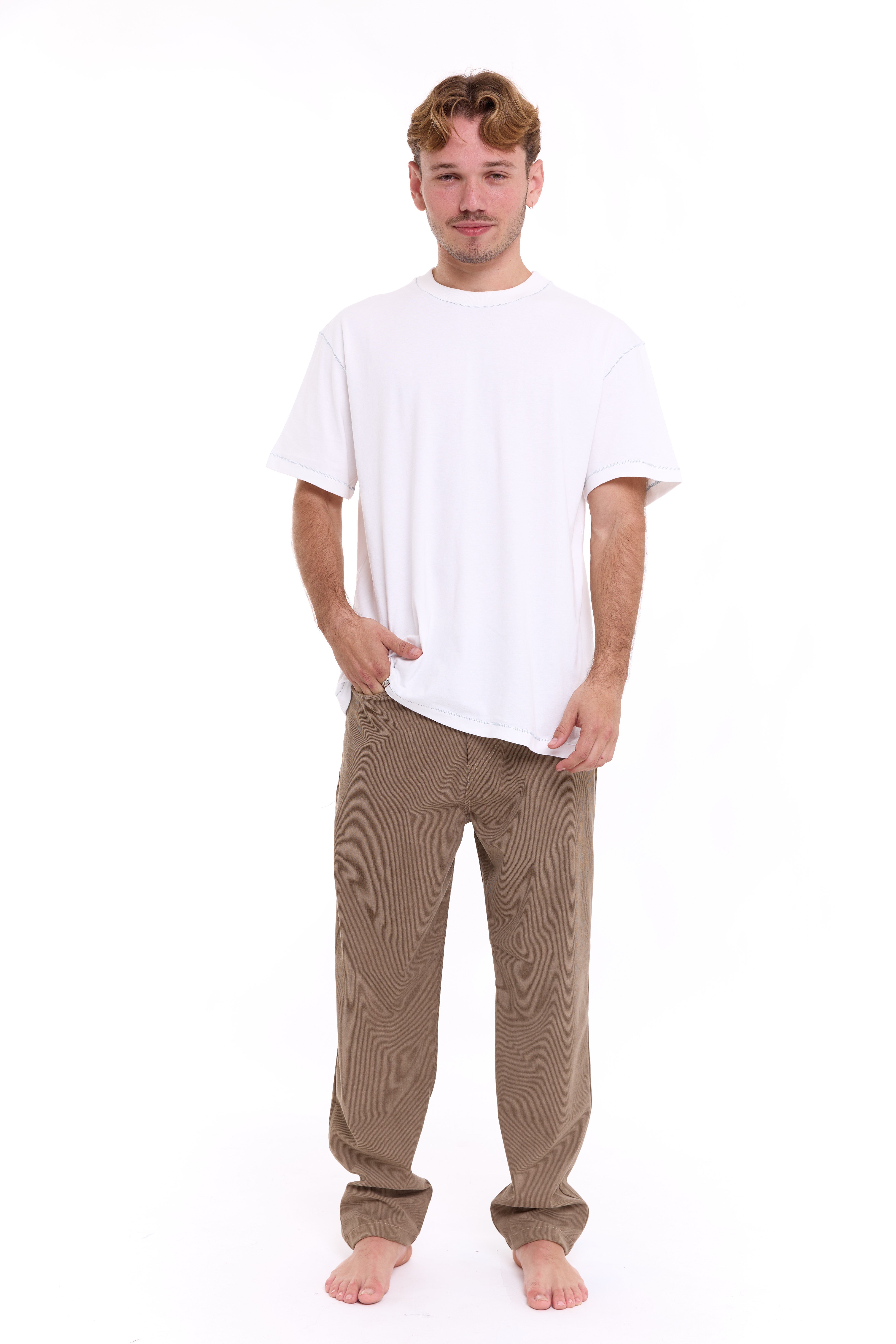 Baggy - corduroy long pants