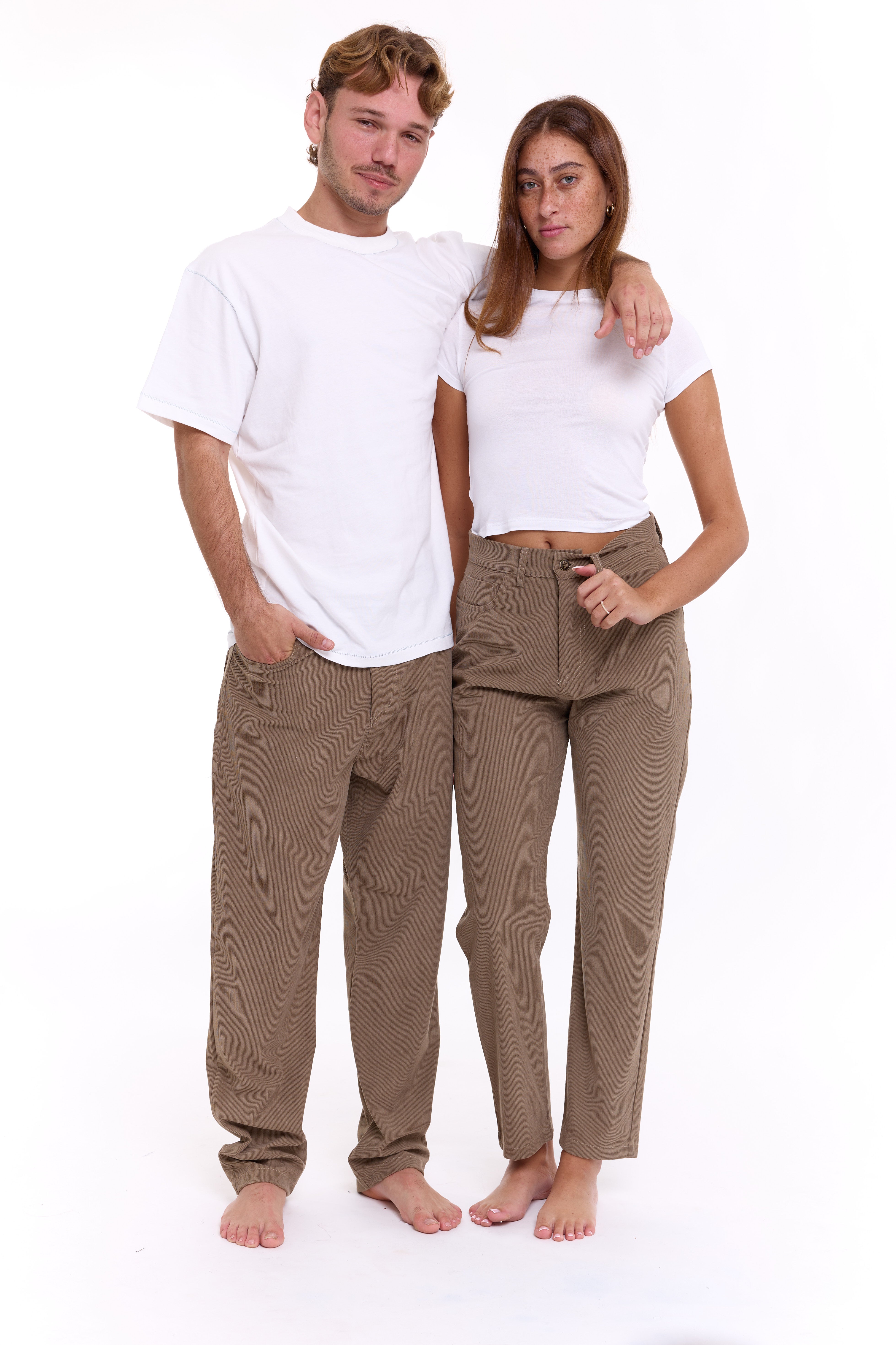 Baggy - corduroy long pants