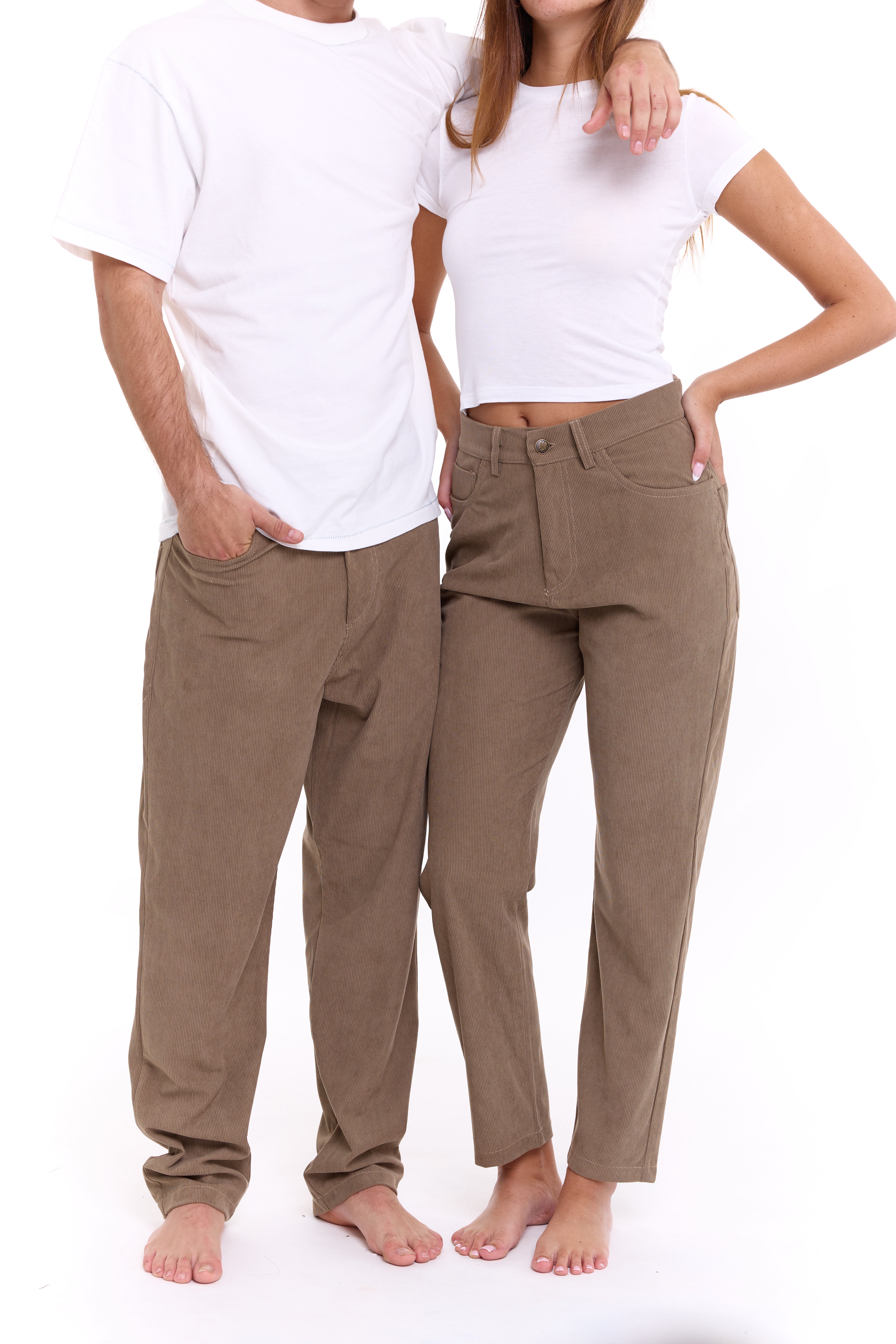 Baggy - corduroy long pants