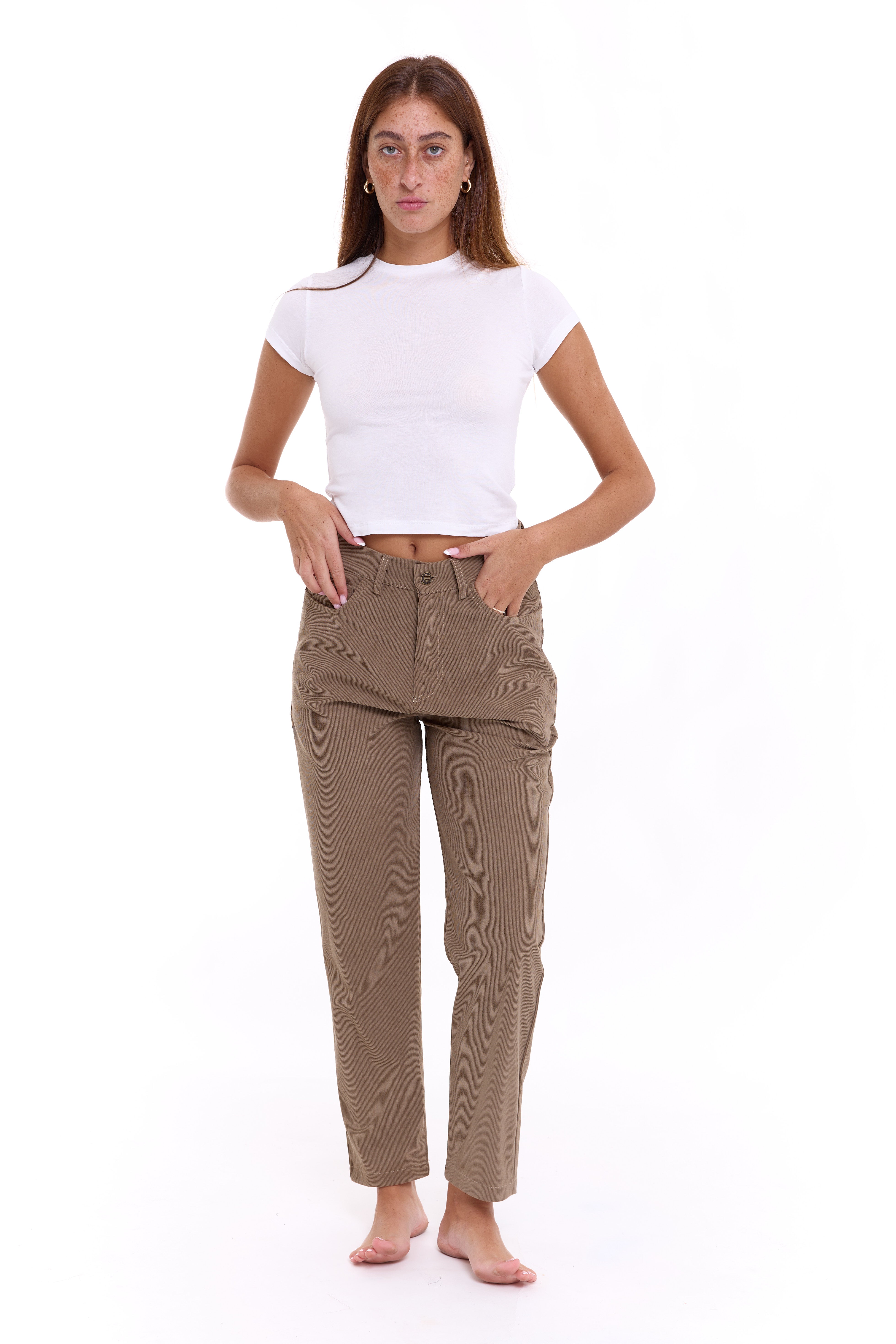 Baggy - corduroy long pants