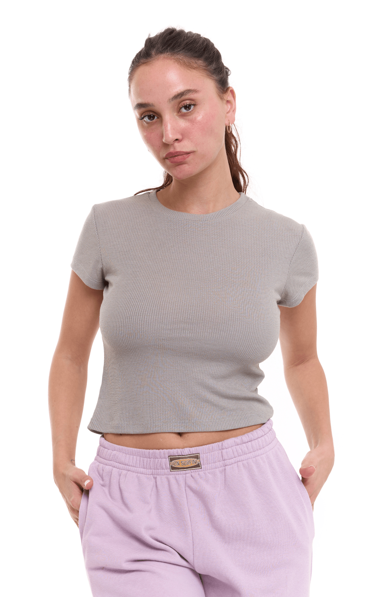 Baby T - Gray rib - GONSURFING