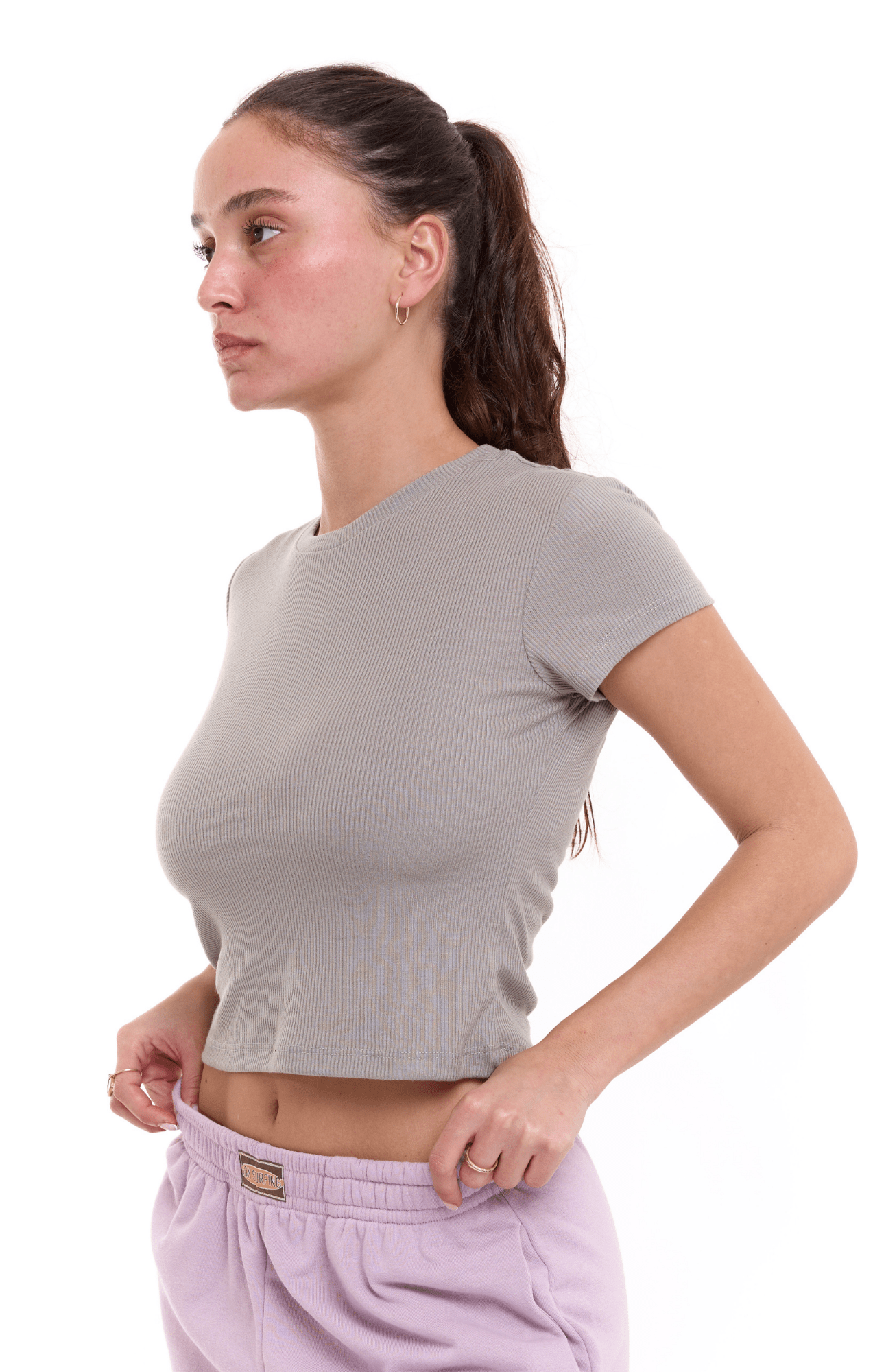 Baby T - Gray rib - GONSURFING