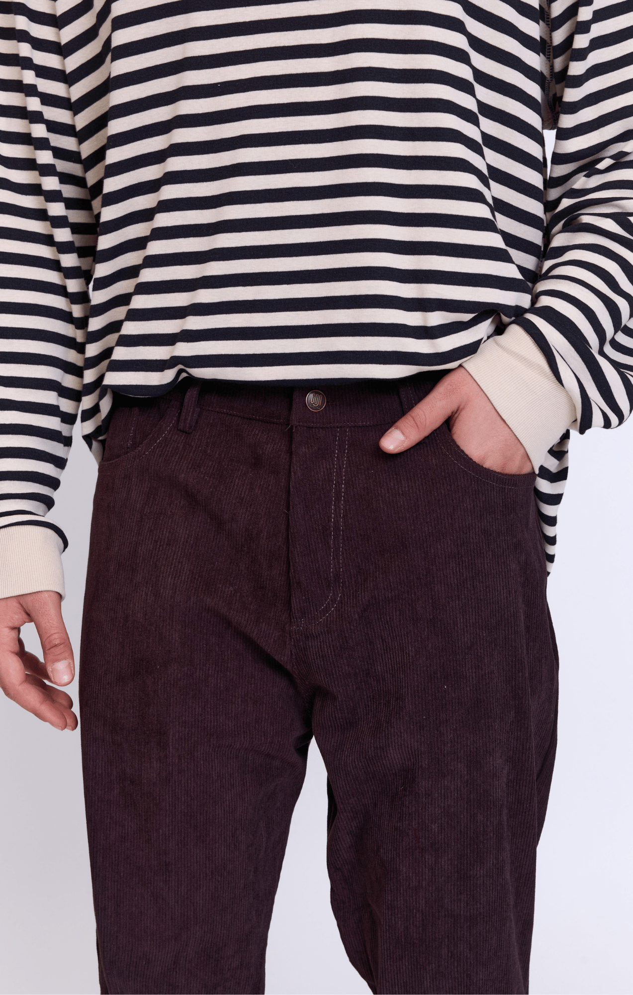 Baggy - corduroy long pants - GONSURFING