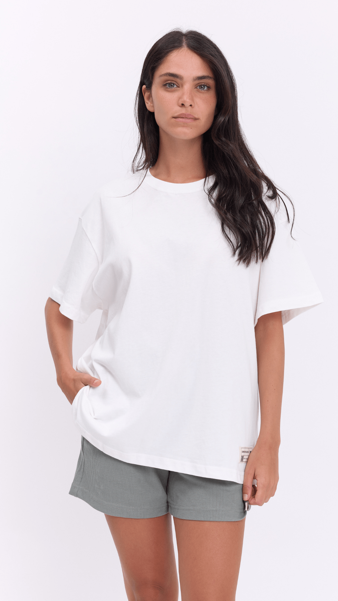 Basic White - Oversize T-Shirt - GONSURFING