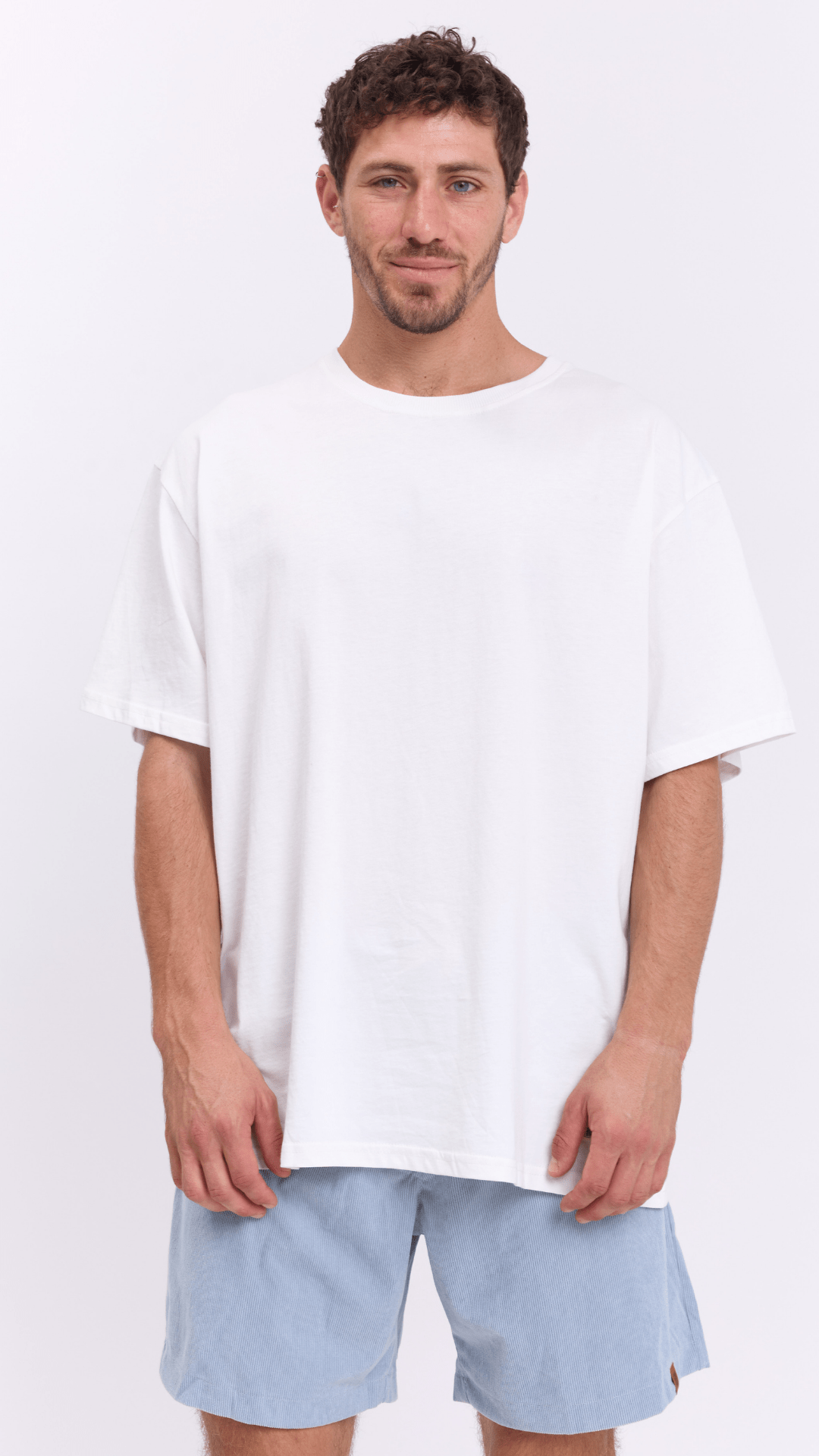 Basic White - Oversize T-Shirt - GONSURFING