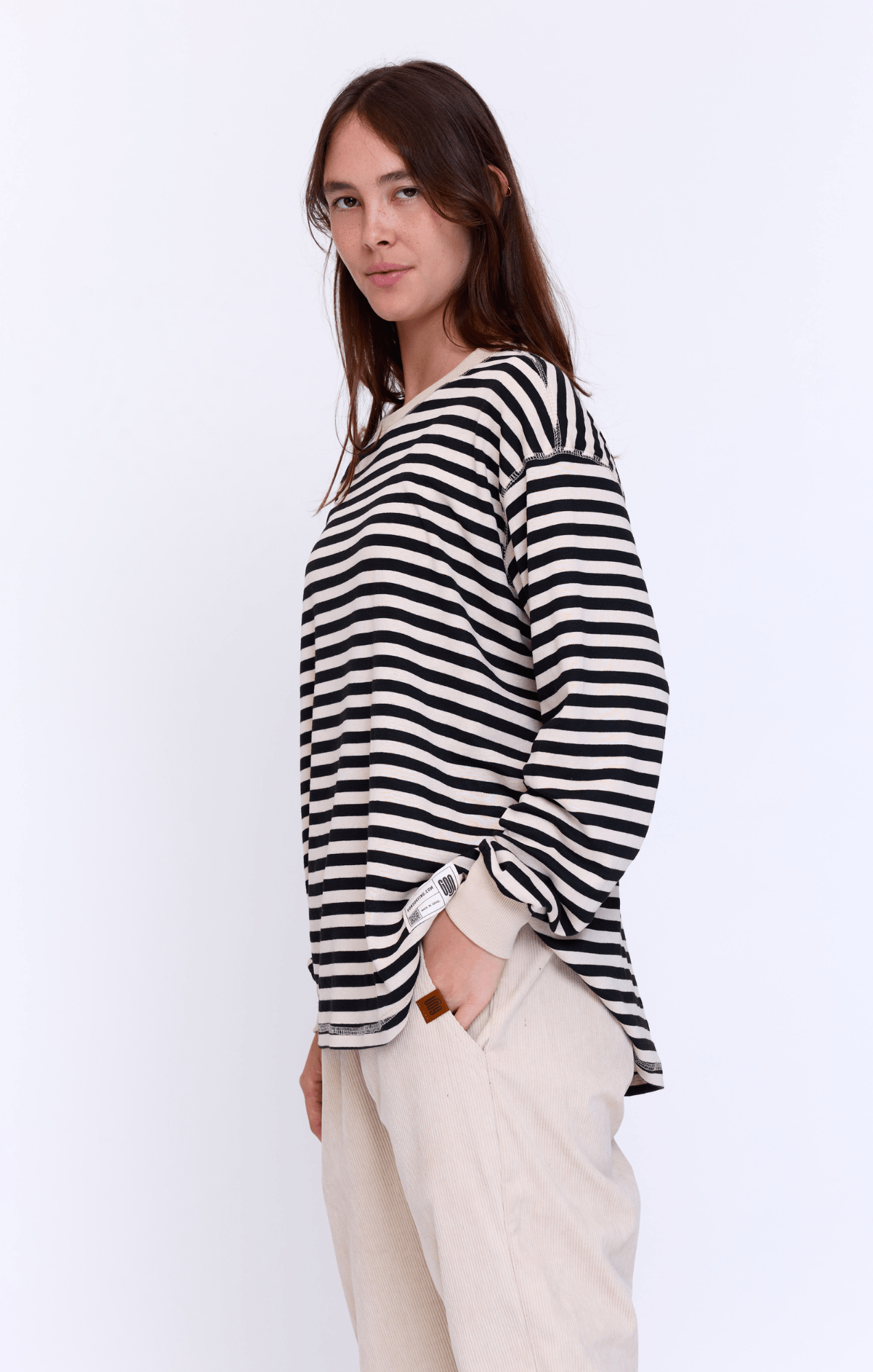 Black Stripes - Long Shirt - GONSURFING
