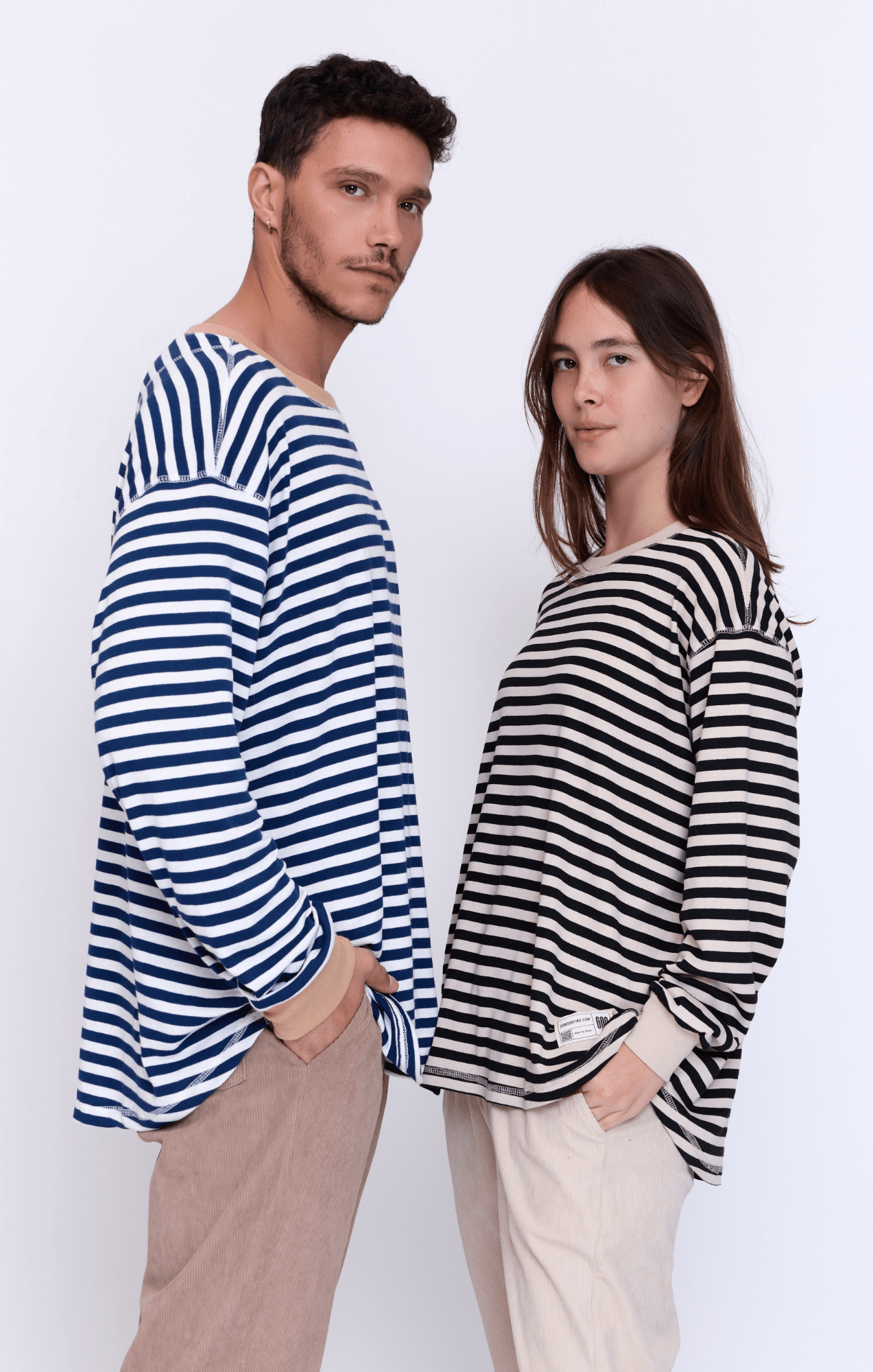 Black Stripes - Long Shirt - GONSURFING