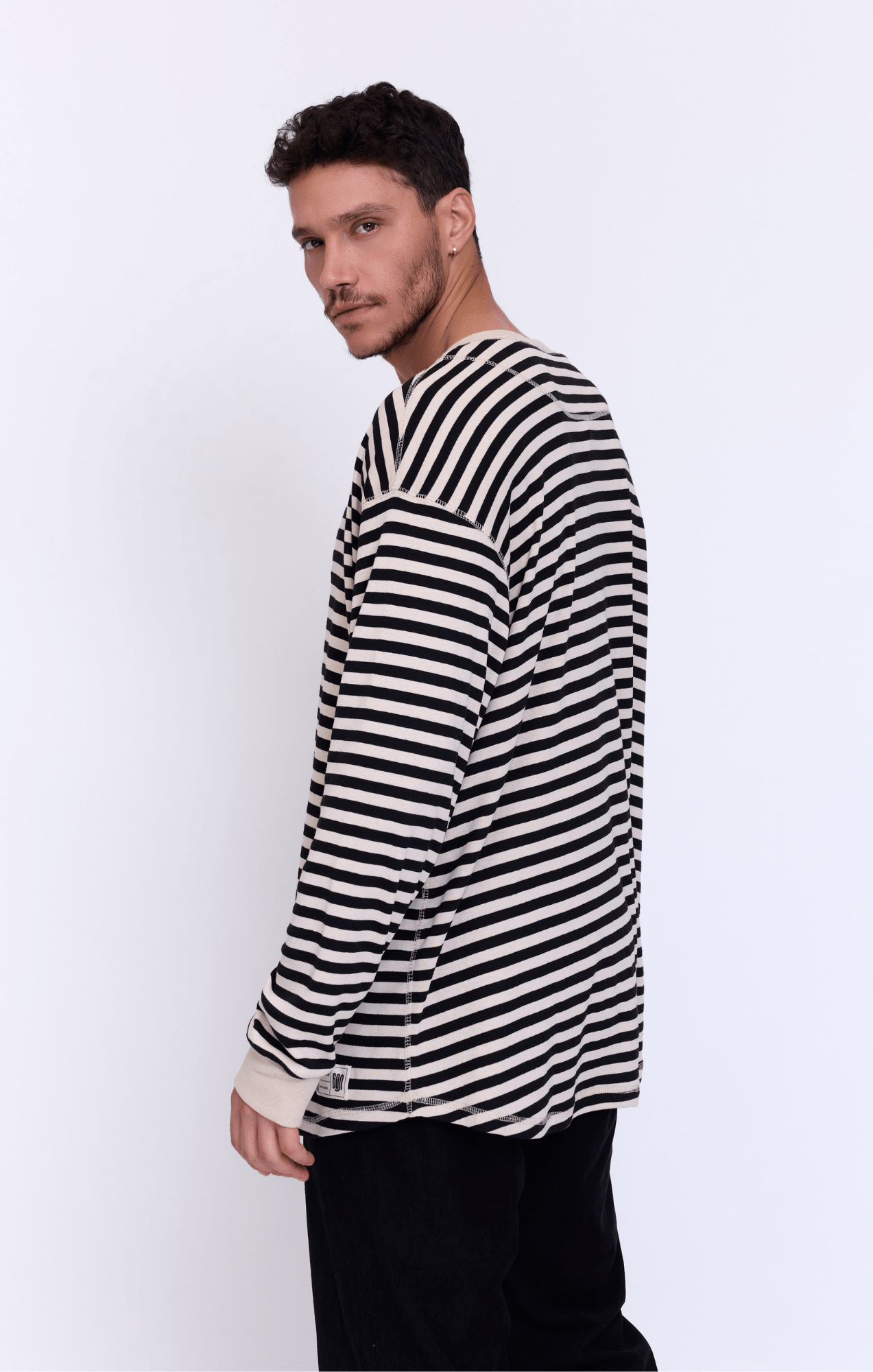 Black Stripes - Long Shirt - GONSURFING