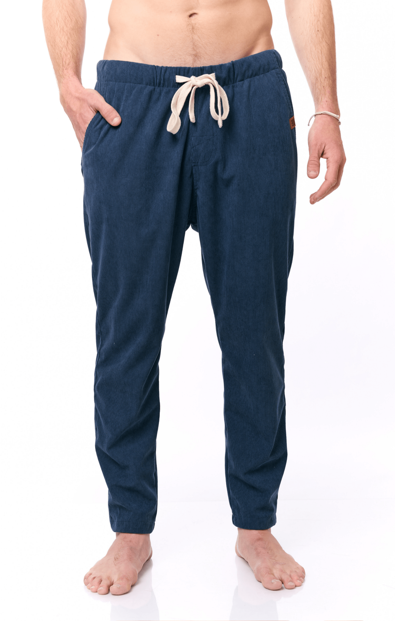 Blue - Corduroy Long Pants - GONSURFING
