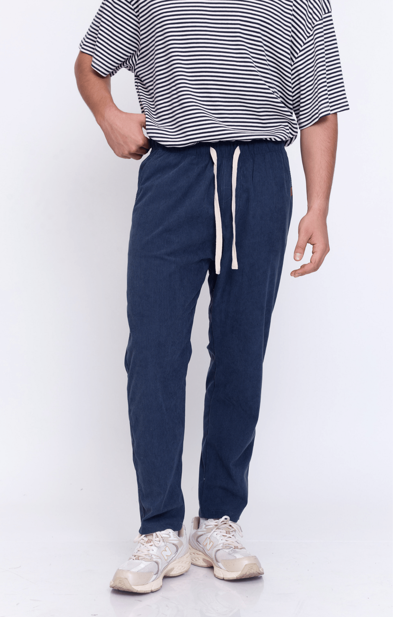 Blue - Corduroy Long Pants - GONSURFING