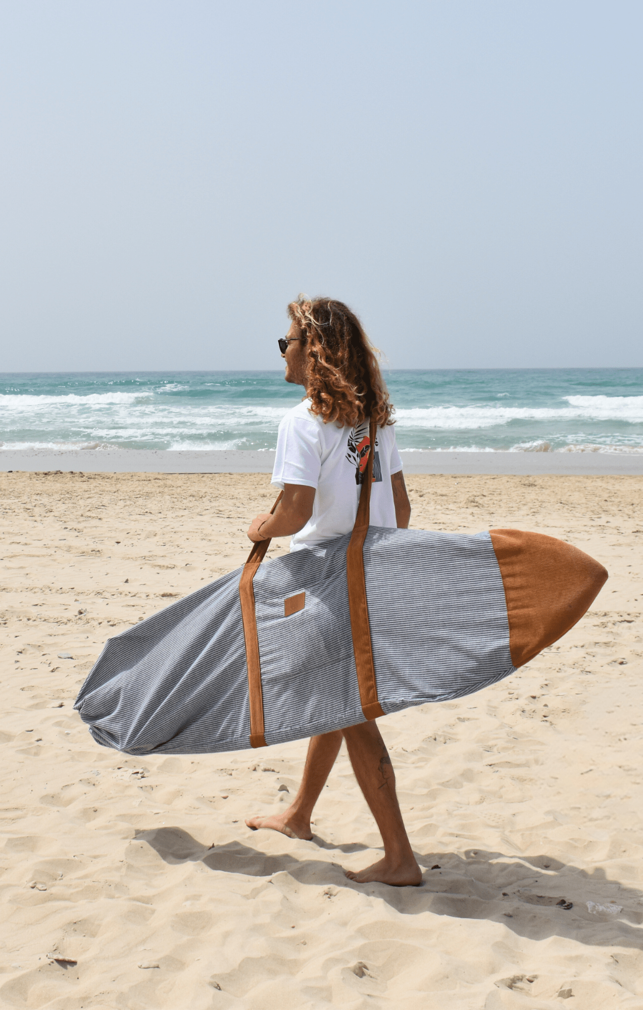 Blue Stripes - Surfboard Bag - GONSURFING