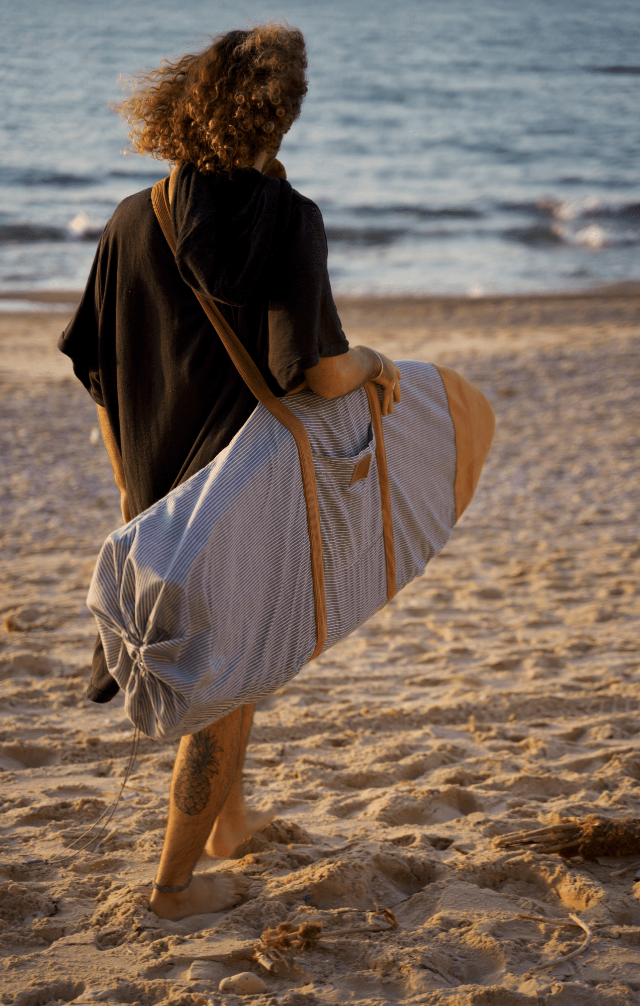 Blue Stripes - Surfboard Bag - GONSURFING