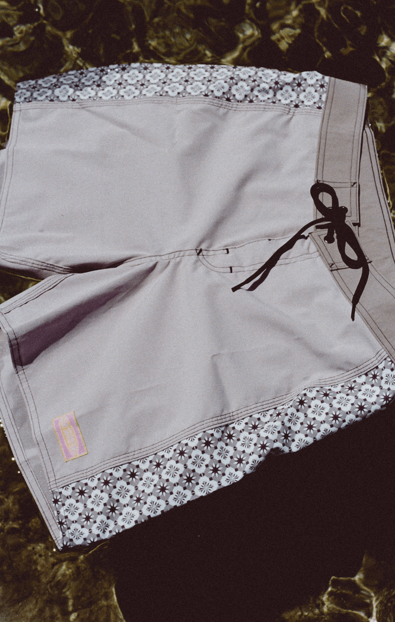 Boardshort - Gray Tiles - GONSURFING