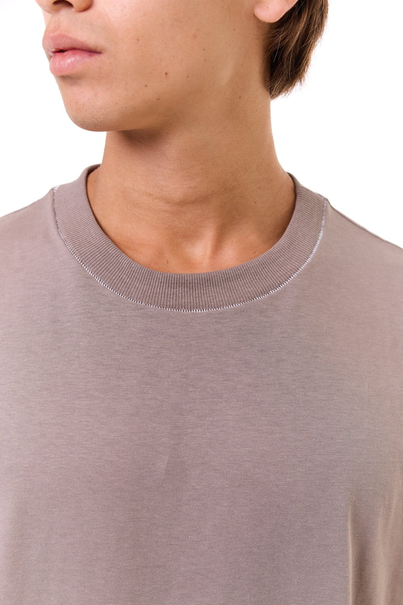 Camel - stitches t-shirt - GONSURFING