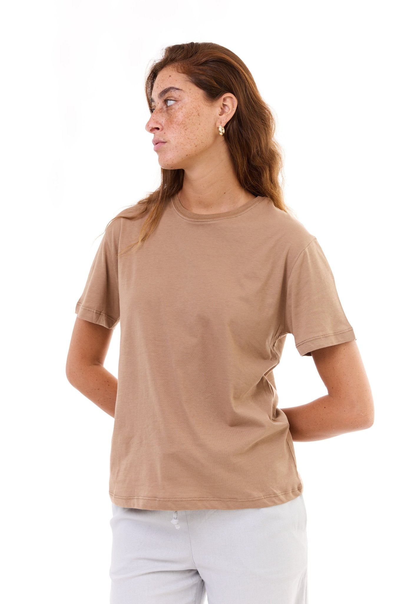 Camel - women t-shirt - GONSURFING
