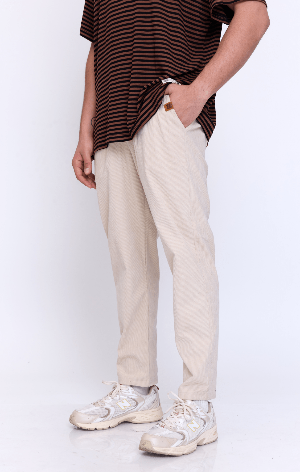 Cream - Corduroy Long Pants - GONSURFING