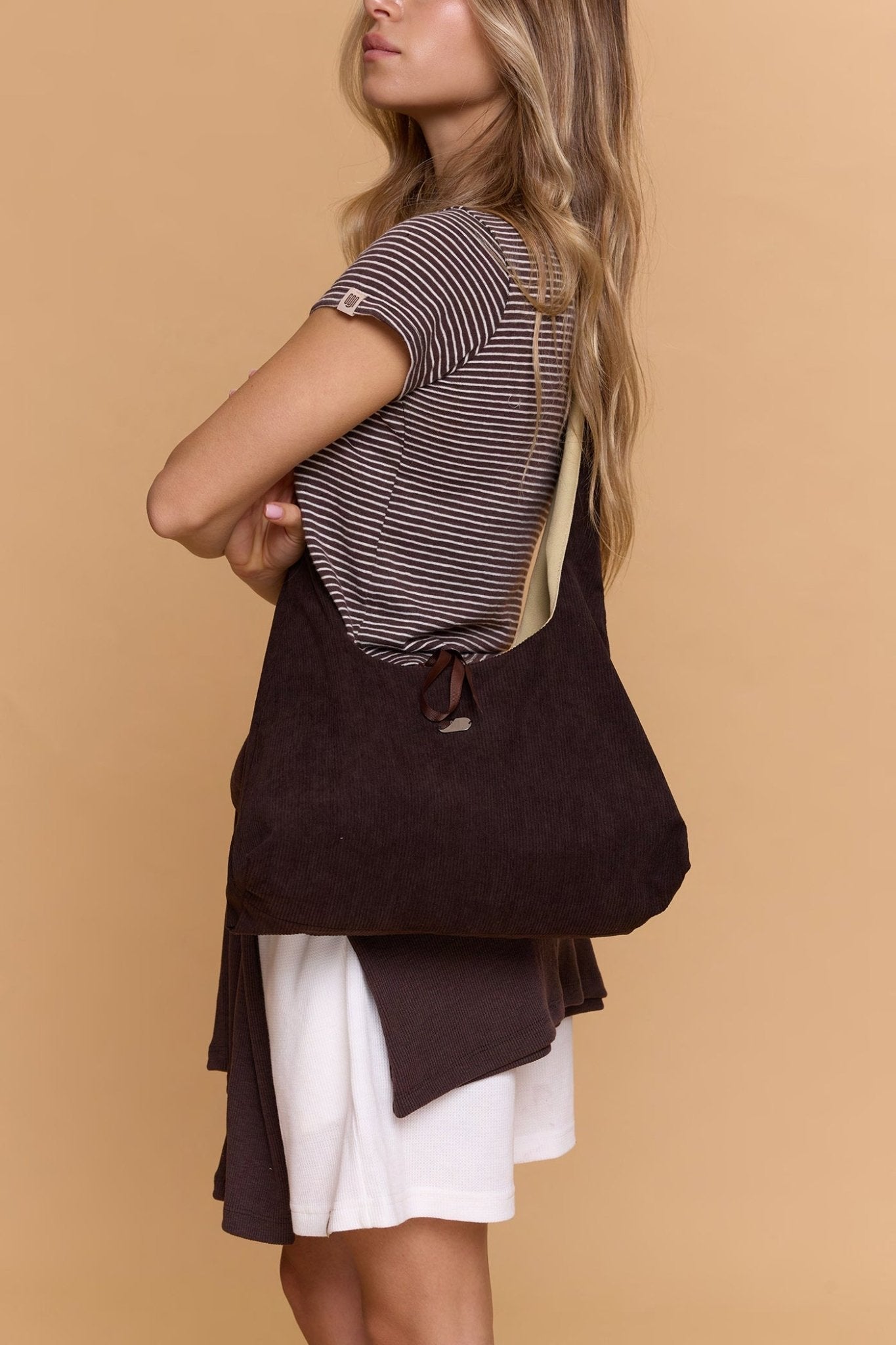 Crossbody bag - Brown / butter - GONSURFING