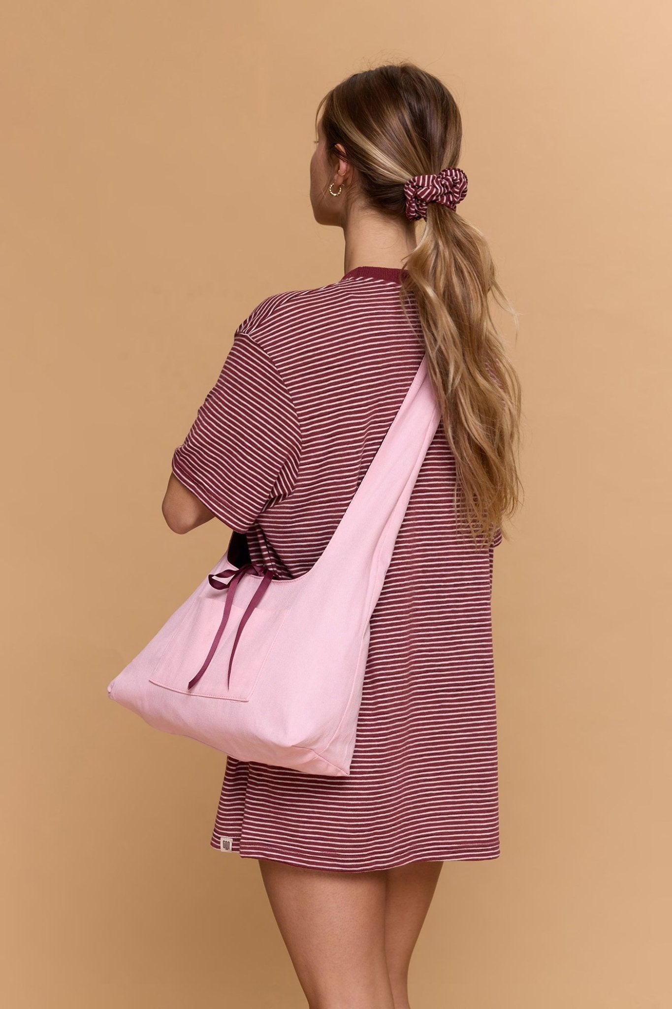 Crossbody bag - Pink / burgundy - GONSURFING