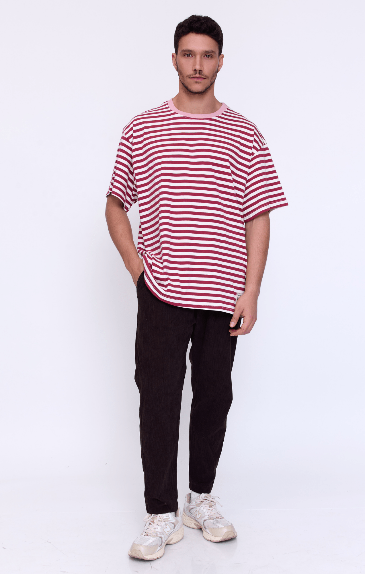 Dark Brown - Corduroy Long Pants - GONSURFING