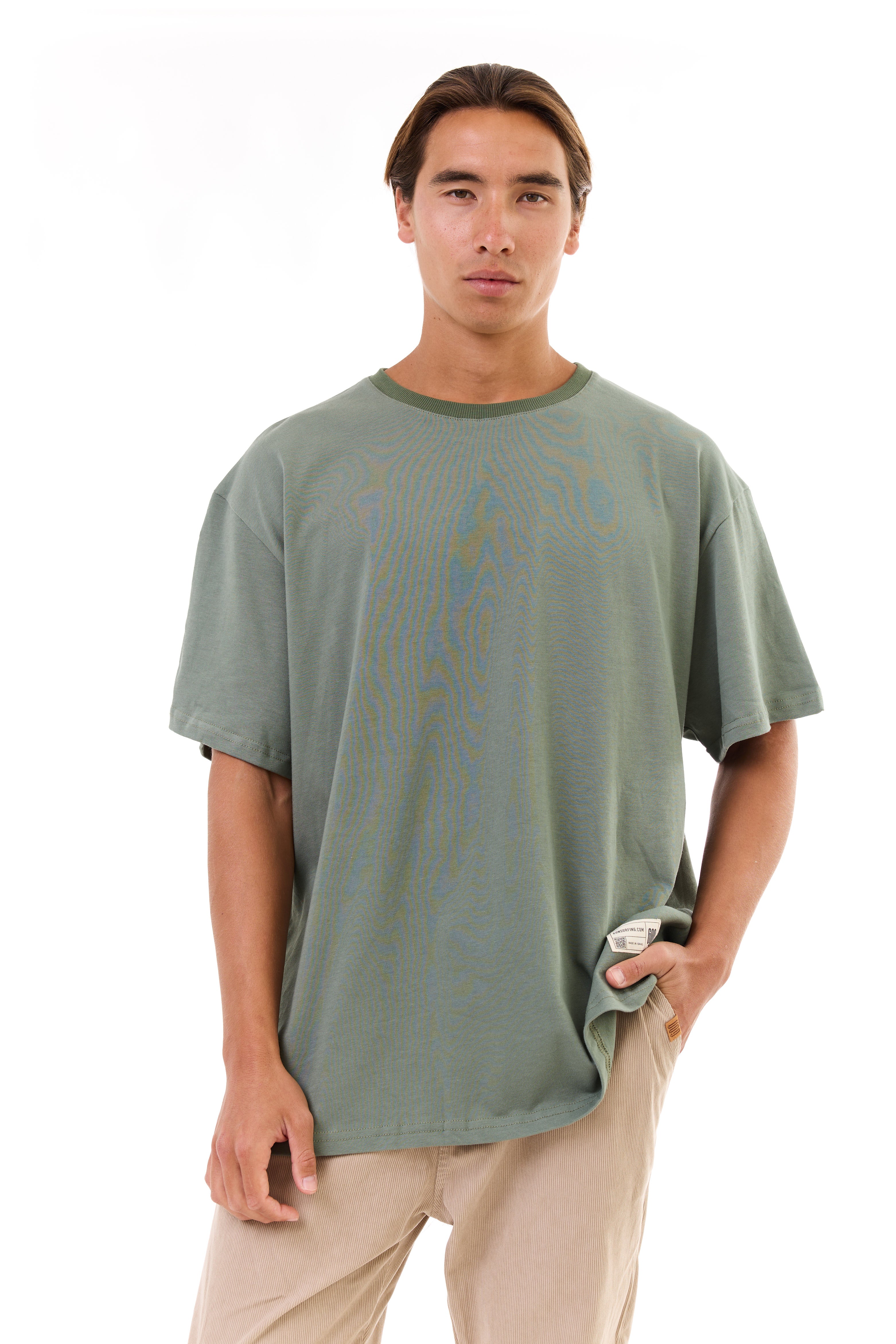 Basic Green- oversized t-shirt