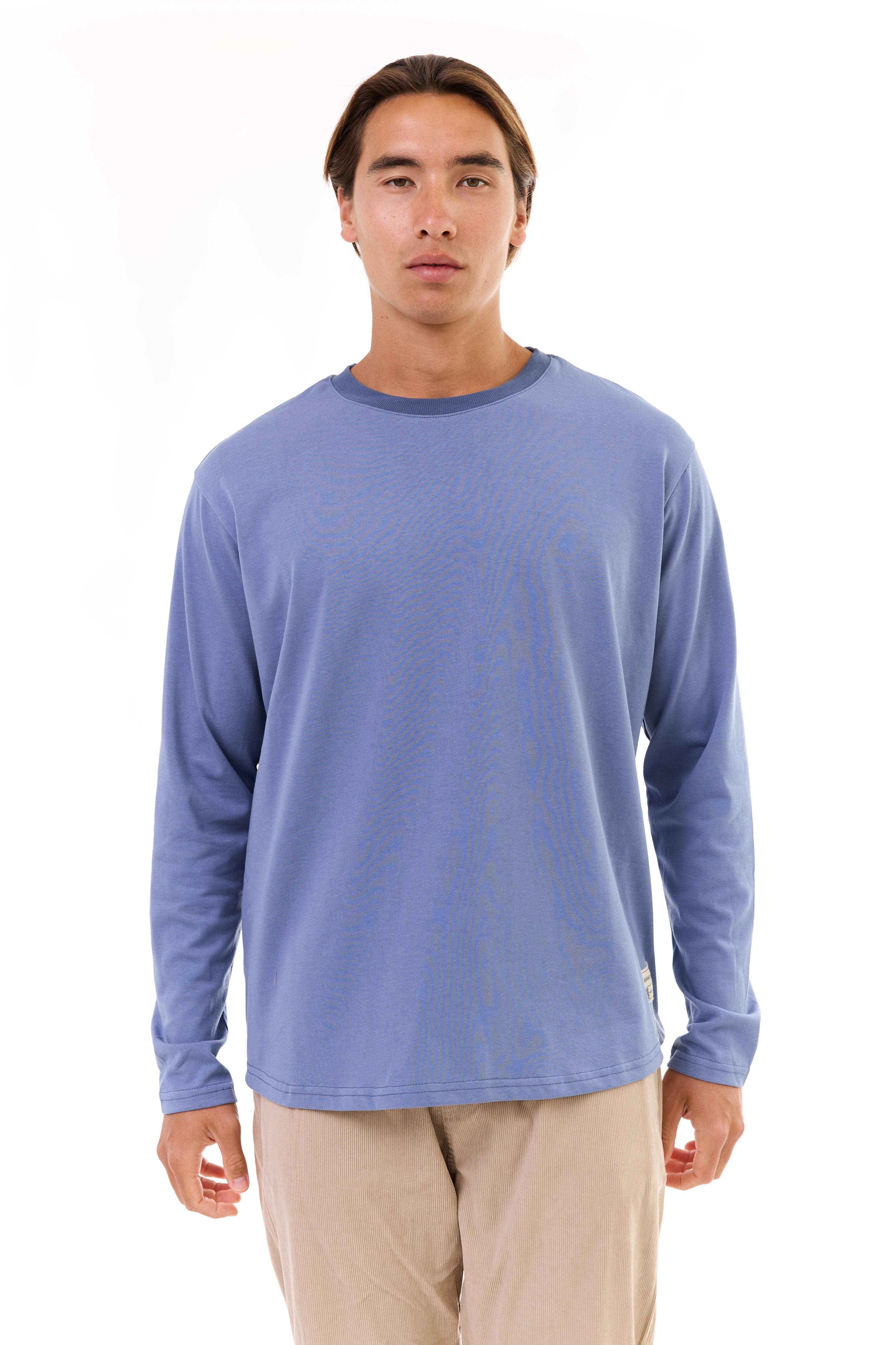 Basic Blue- oversized long sleeves