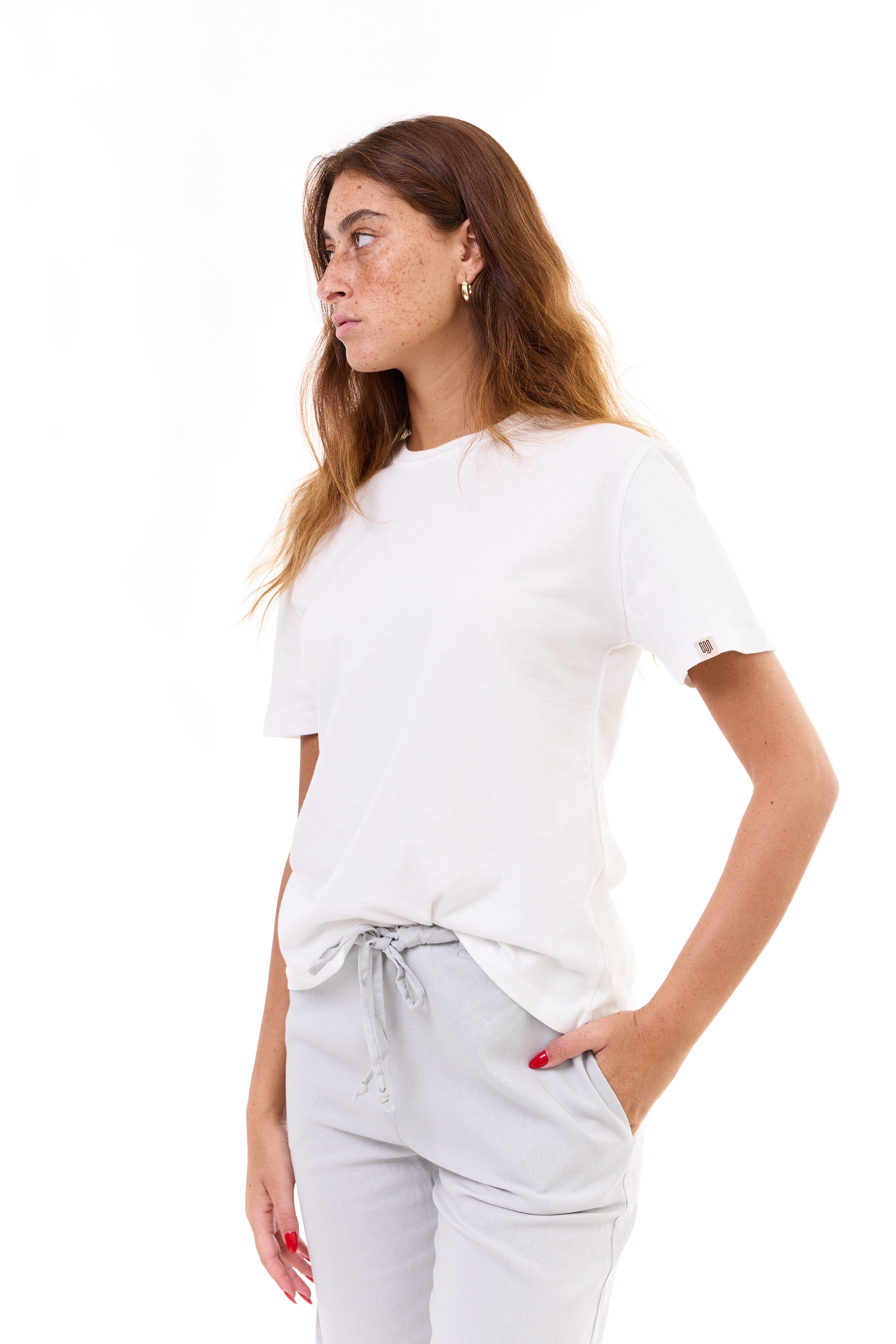 White - women t-shirt