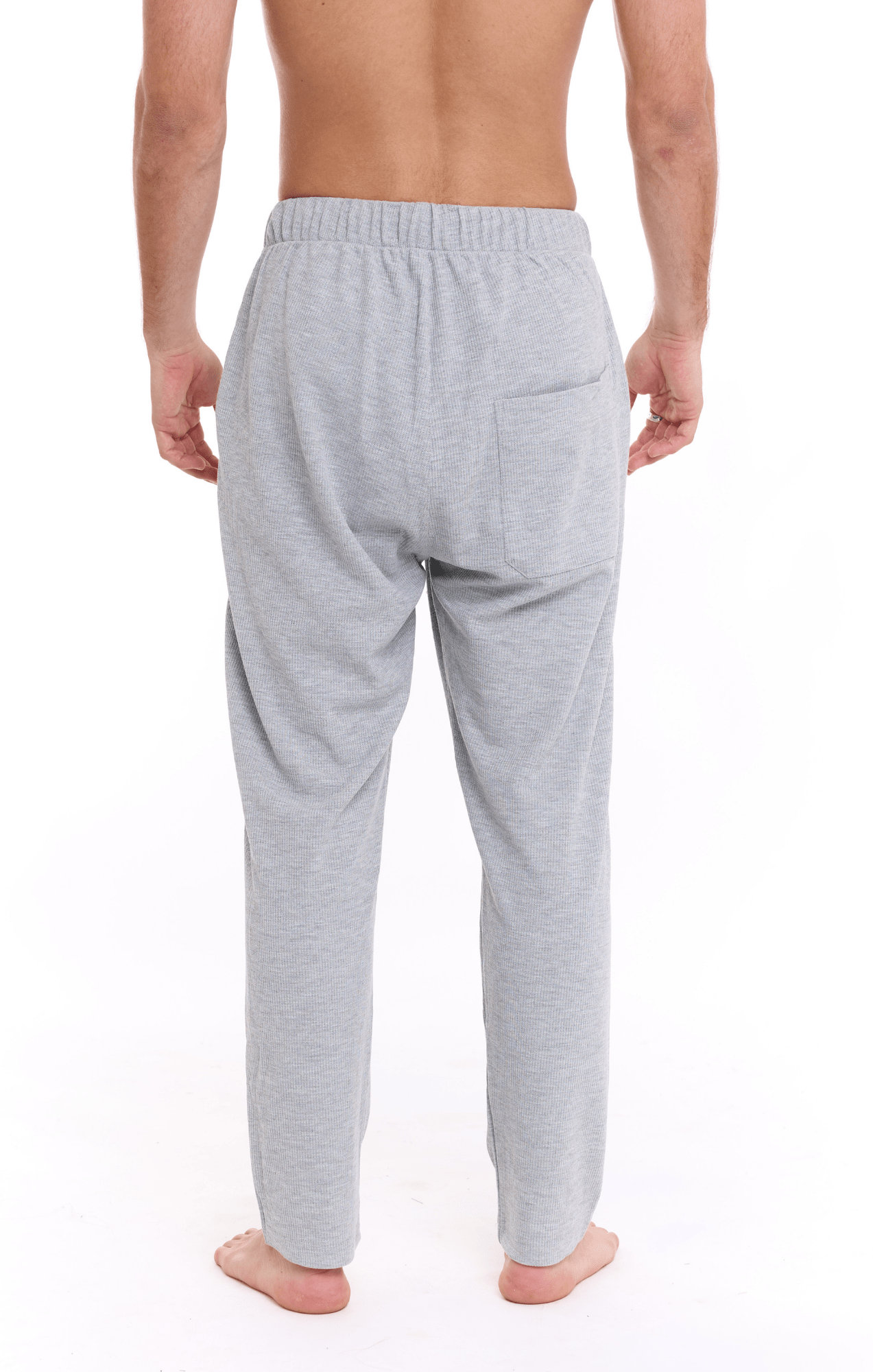 Gray - Waffle Unisex Long Pants - GONSURFING