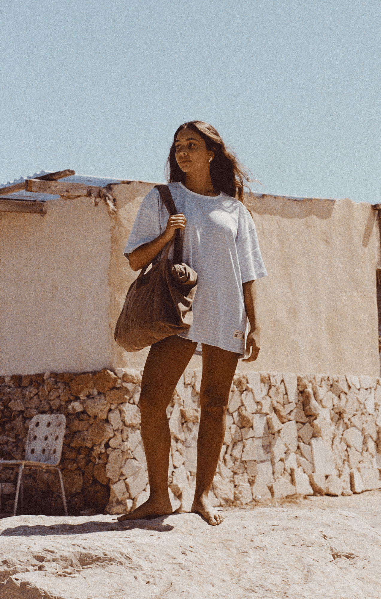 Khaki - Corduroy Bag - GONSURFING