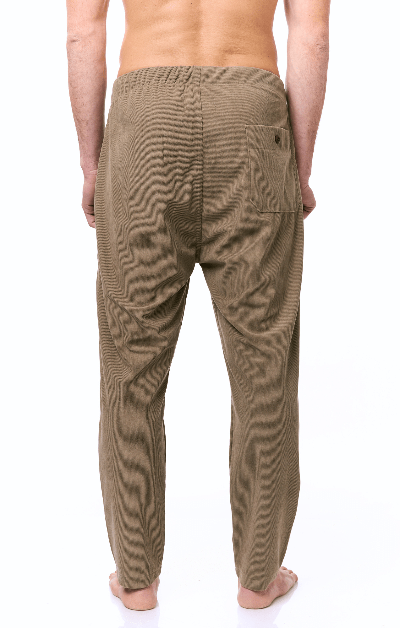 Khaki - Corduroy Long Pants - GONSURFING
